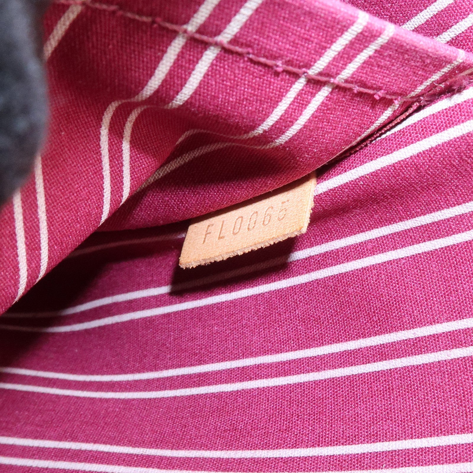 Louis Vuitton Antigua Cabas PM Hand Bag Rouge M40037