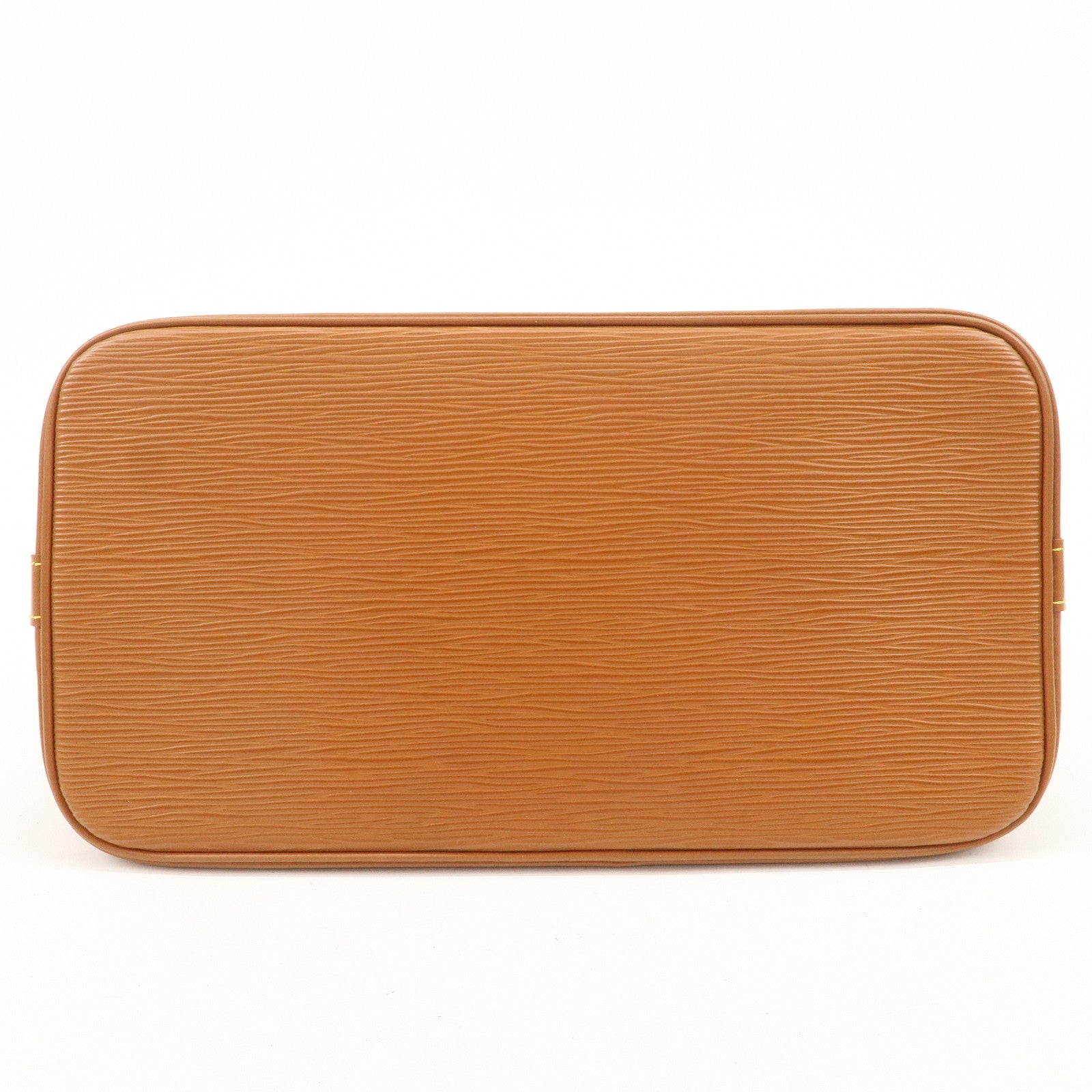 Louis Vuitton Epi Leather Alma PM Hand Bag Zipang Gold M52148