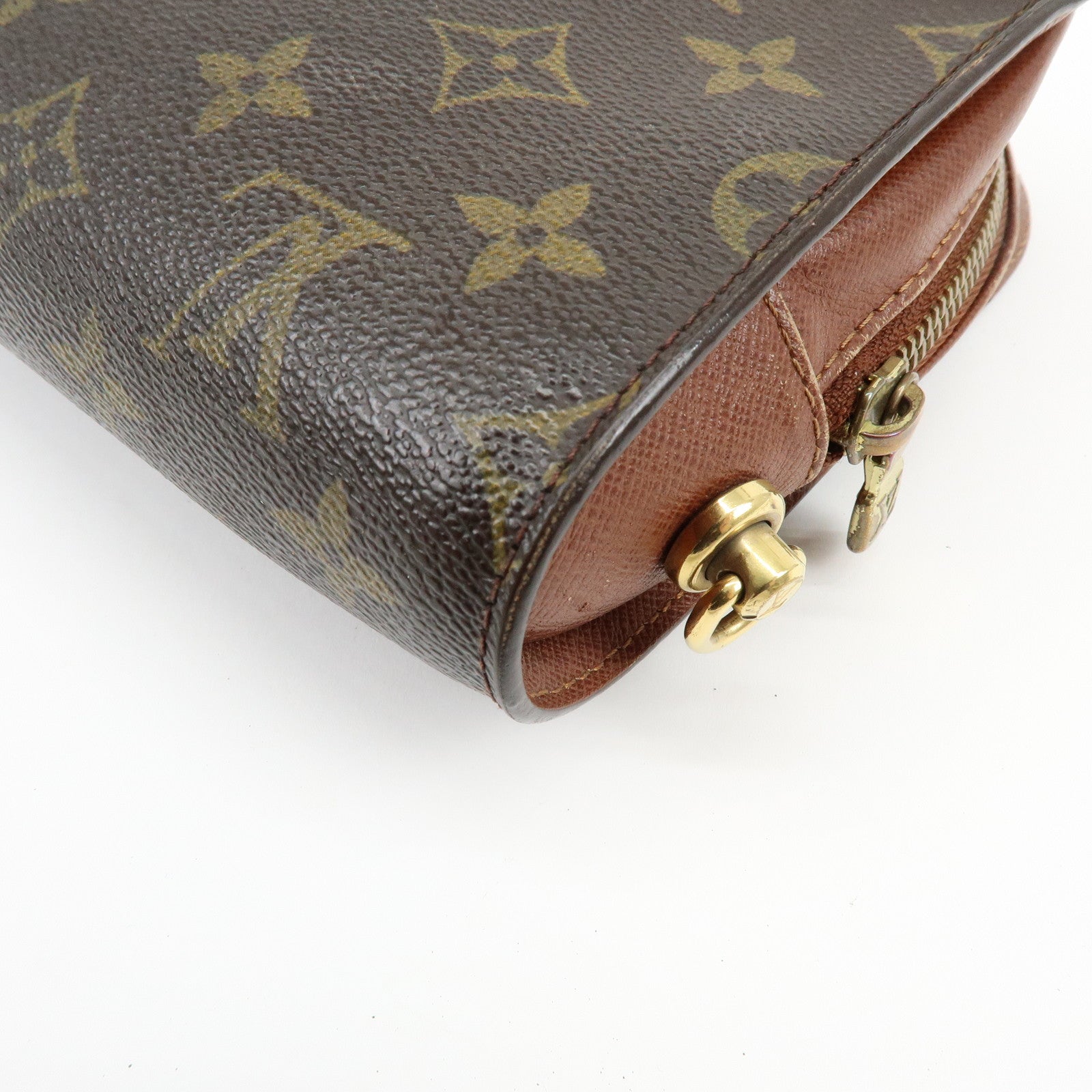 Louis Vuitton Monogram Orsay Clutch Bag Pouch Brown M51790