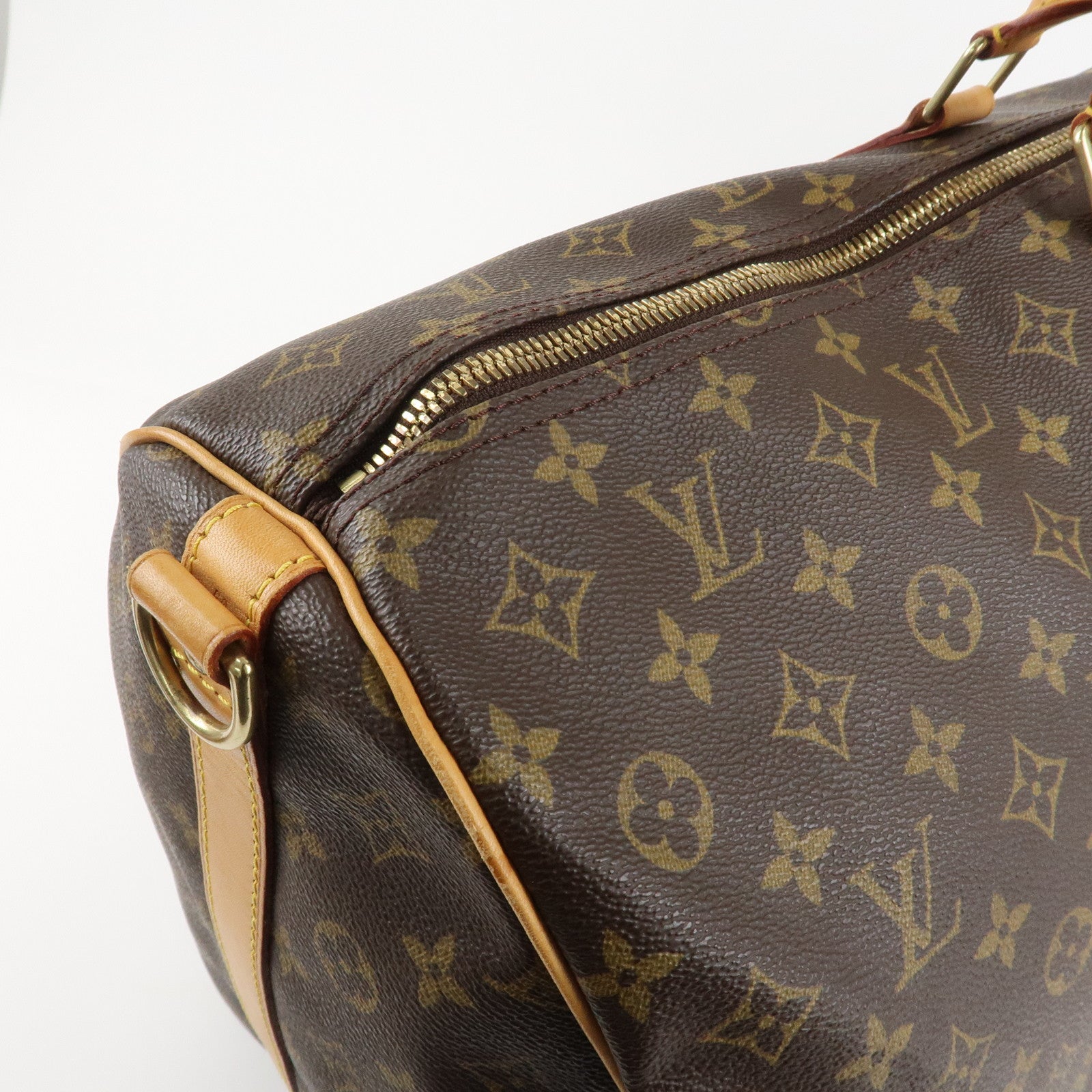 Louis Vuitton Monogram Keep All Bandouliere 60 Boston Bag M41412 Used