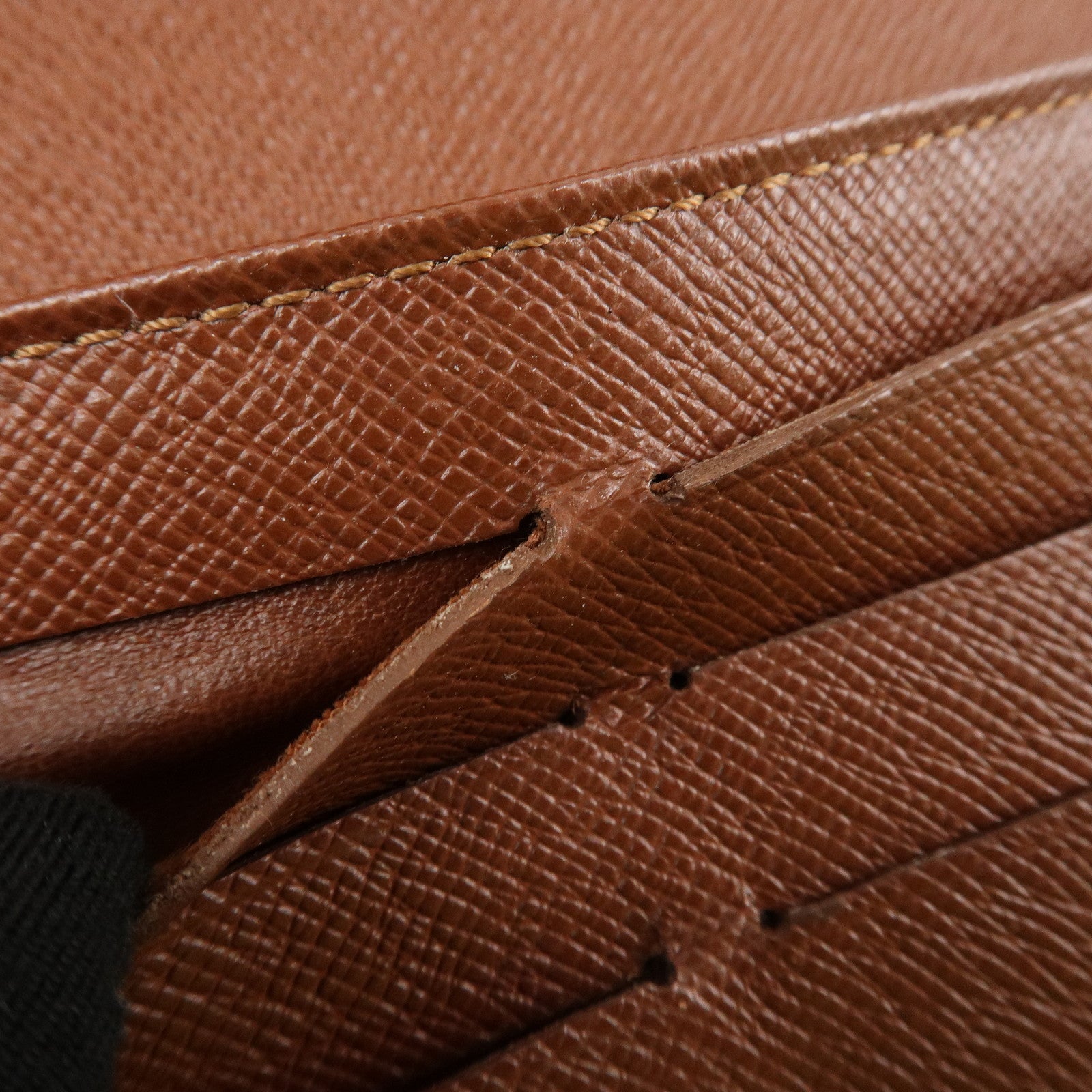 Louis Vuitton Set of 2 Monogram Canvas Long Wallet M61215 Used