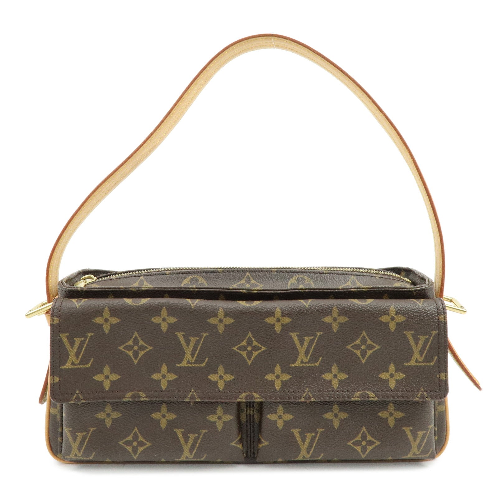 Louis Vuitton Monogram Vivacite Shoulder Bag Hand Bag M51164