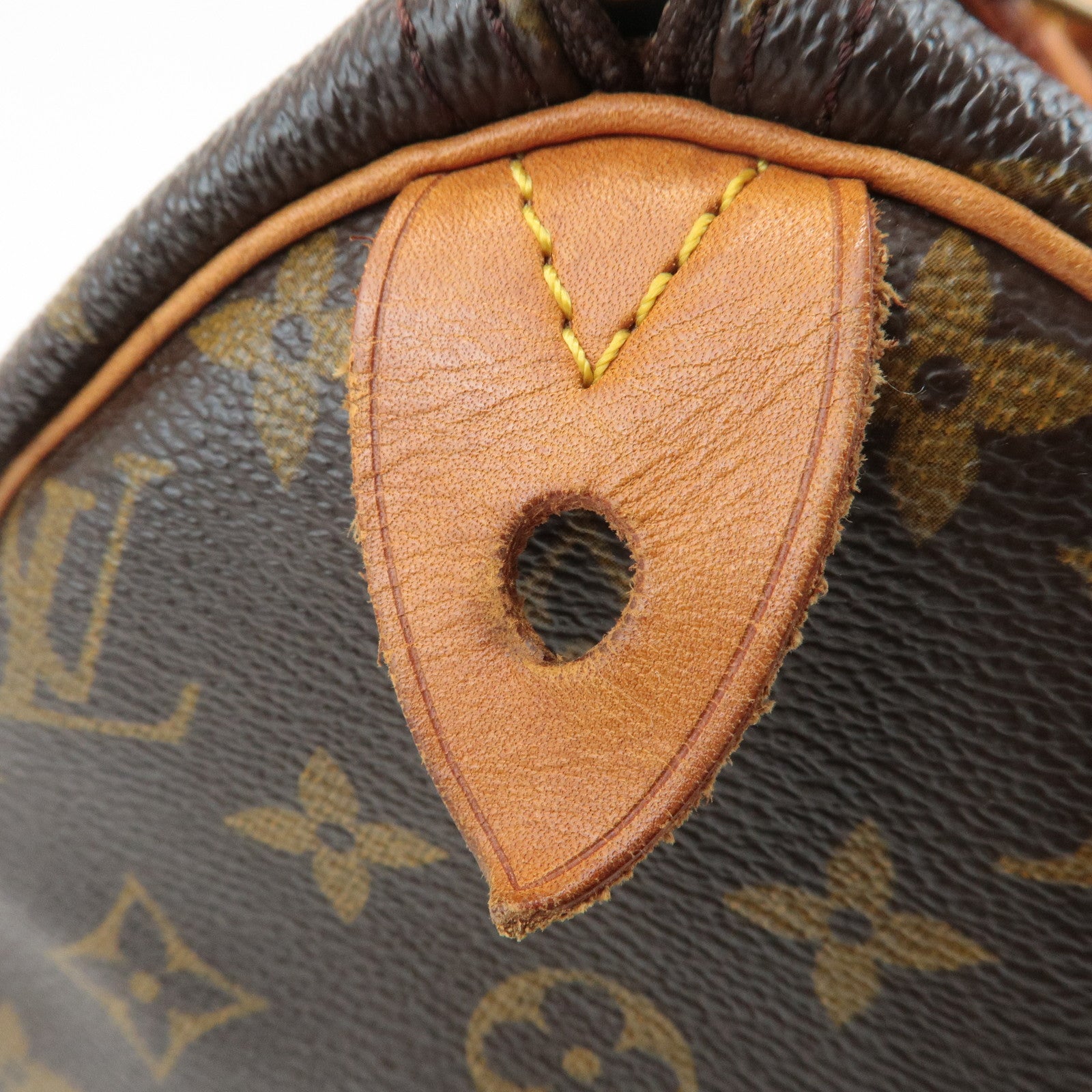 Louis Vuitton Monogram Speedy 30 Boston Bag Hand Bag Brown M41526