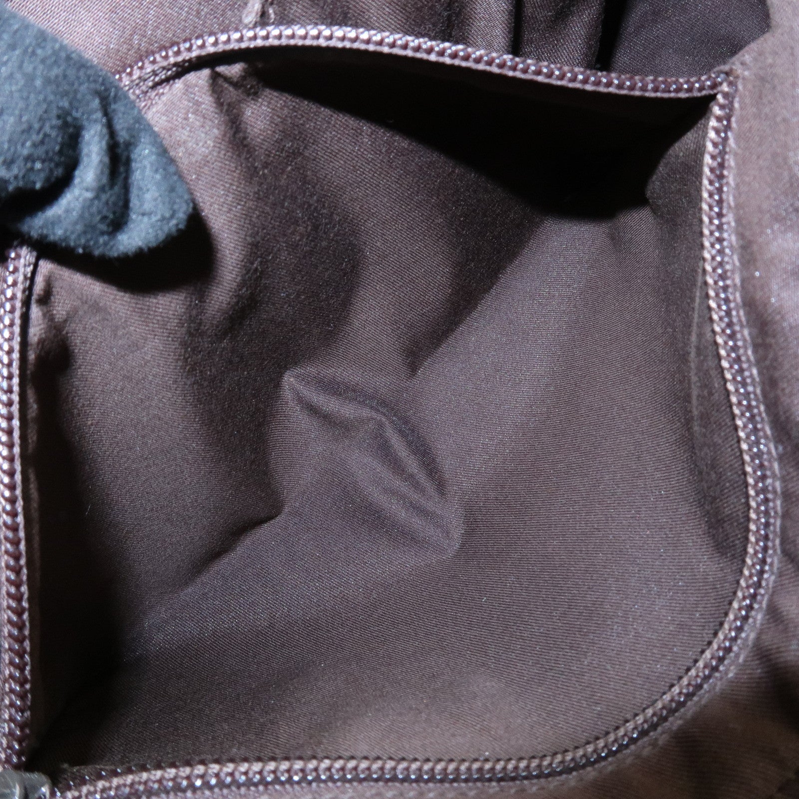 GUCCI Sherry GG Canvas Leather Shoulder Bag Beige Brown 122790