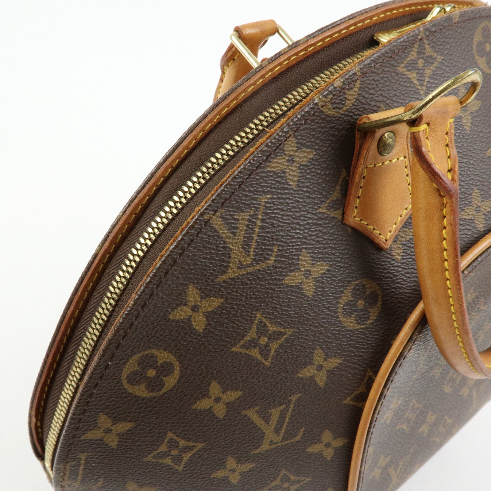 Louis Vuitton Monogram Ellipse MM Hand Bag Brown M51126