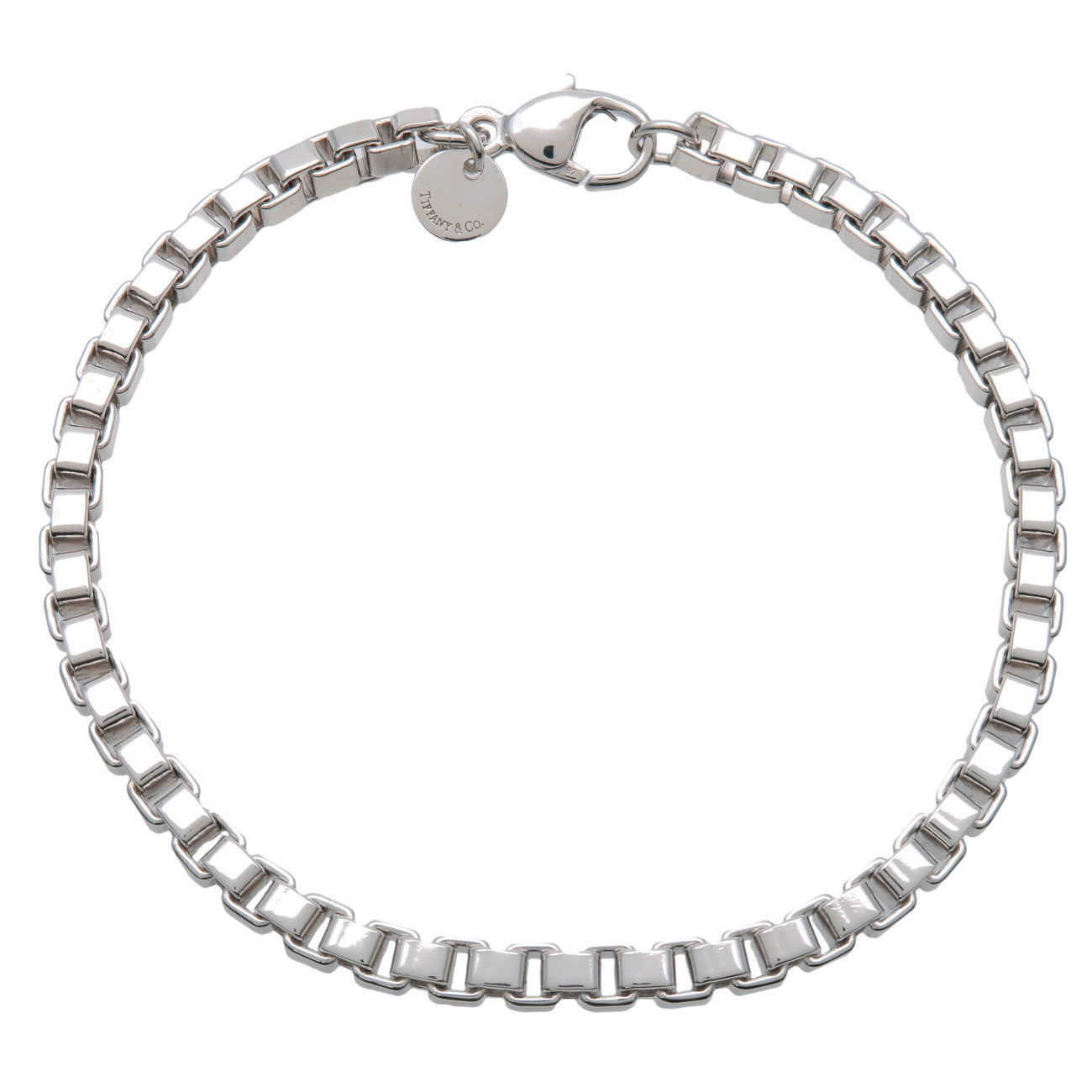 Tiffany & Co Venetian Link Bracelet SV925 Silver
