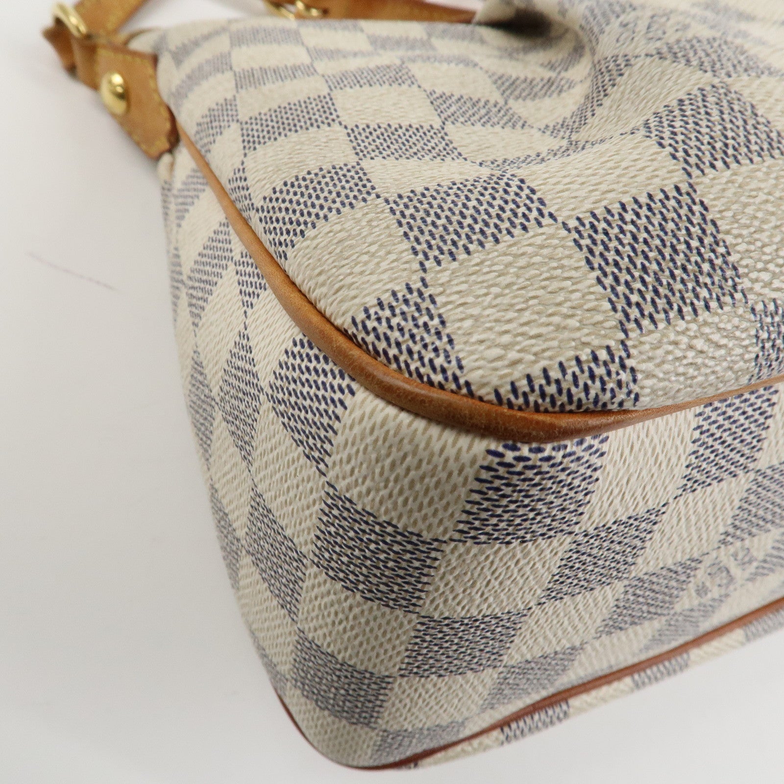Louis Vuitton Damier Azur Siracusa PM Shoulder Bag M41113 Used
