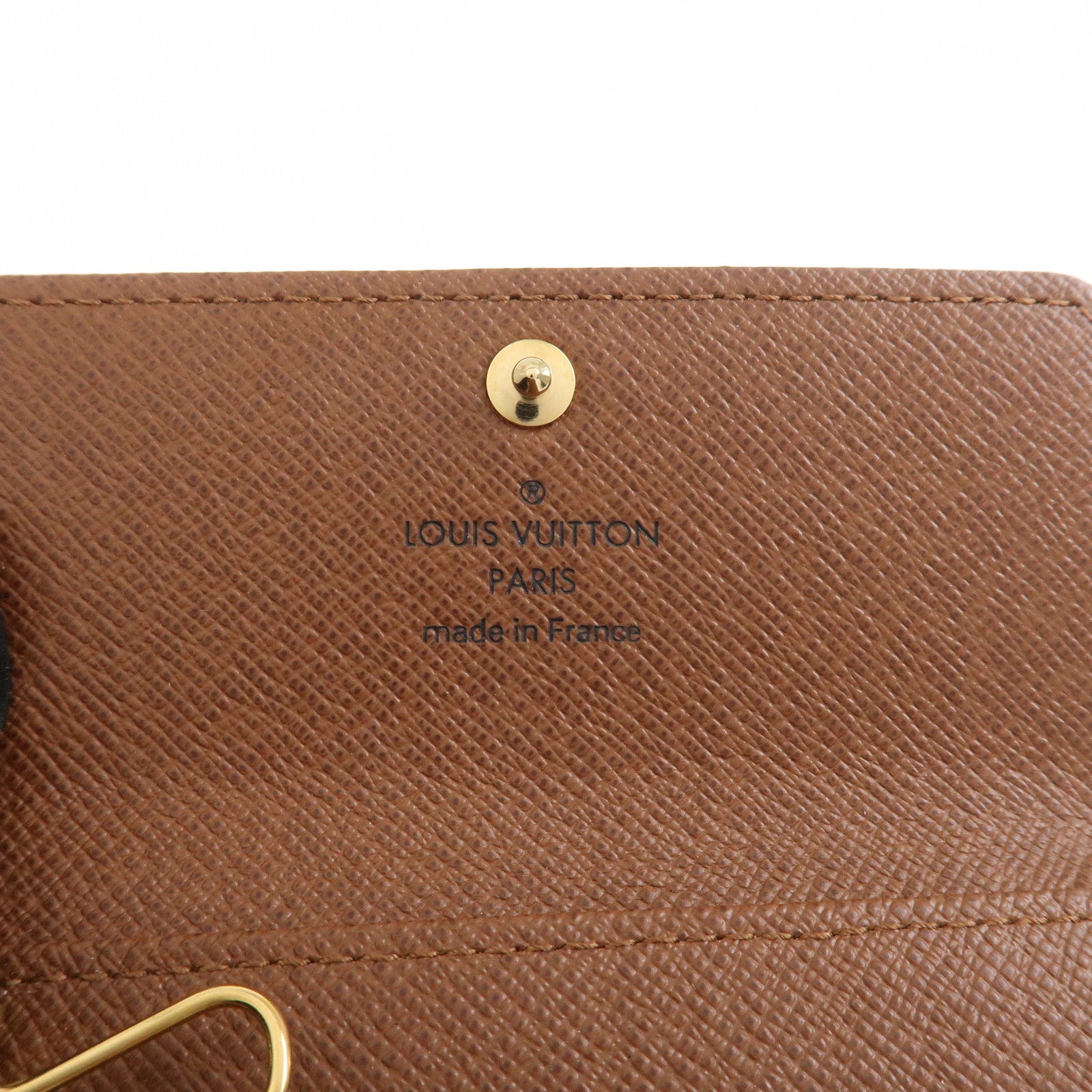 Louis Vuitton Monogram Multicles 4 Key Case Key Holder M6263