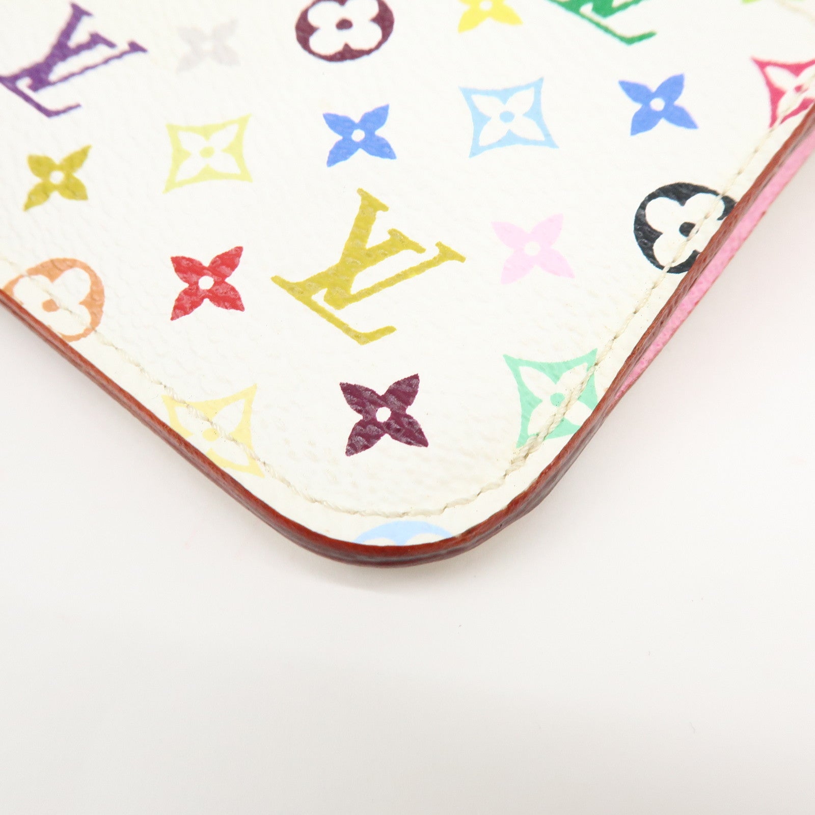 Louis Vuitton Monogram Multicolor Pochette Cles Coin Case M93734