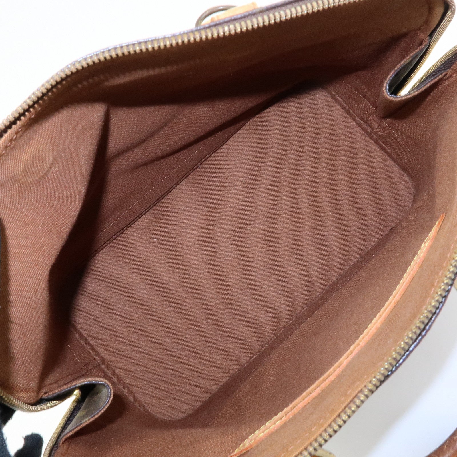 Louis Vuitton Monogram Alma Hand Bag Brown M51130