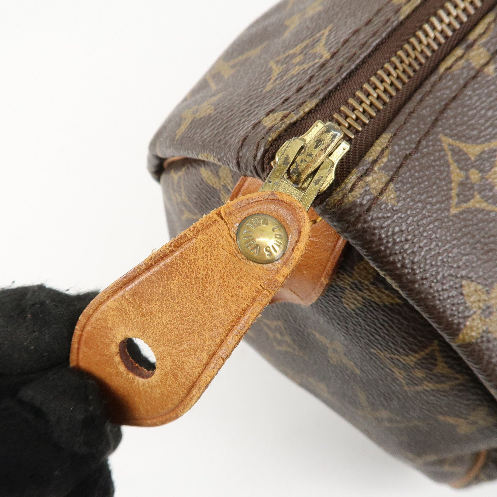 Louis Vuitton Monogram Speedy 30 Hand Bag Boston Bag M41526 Used