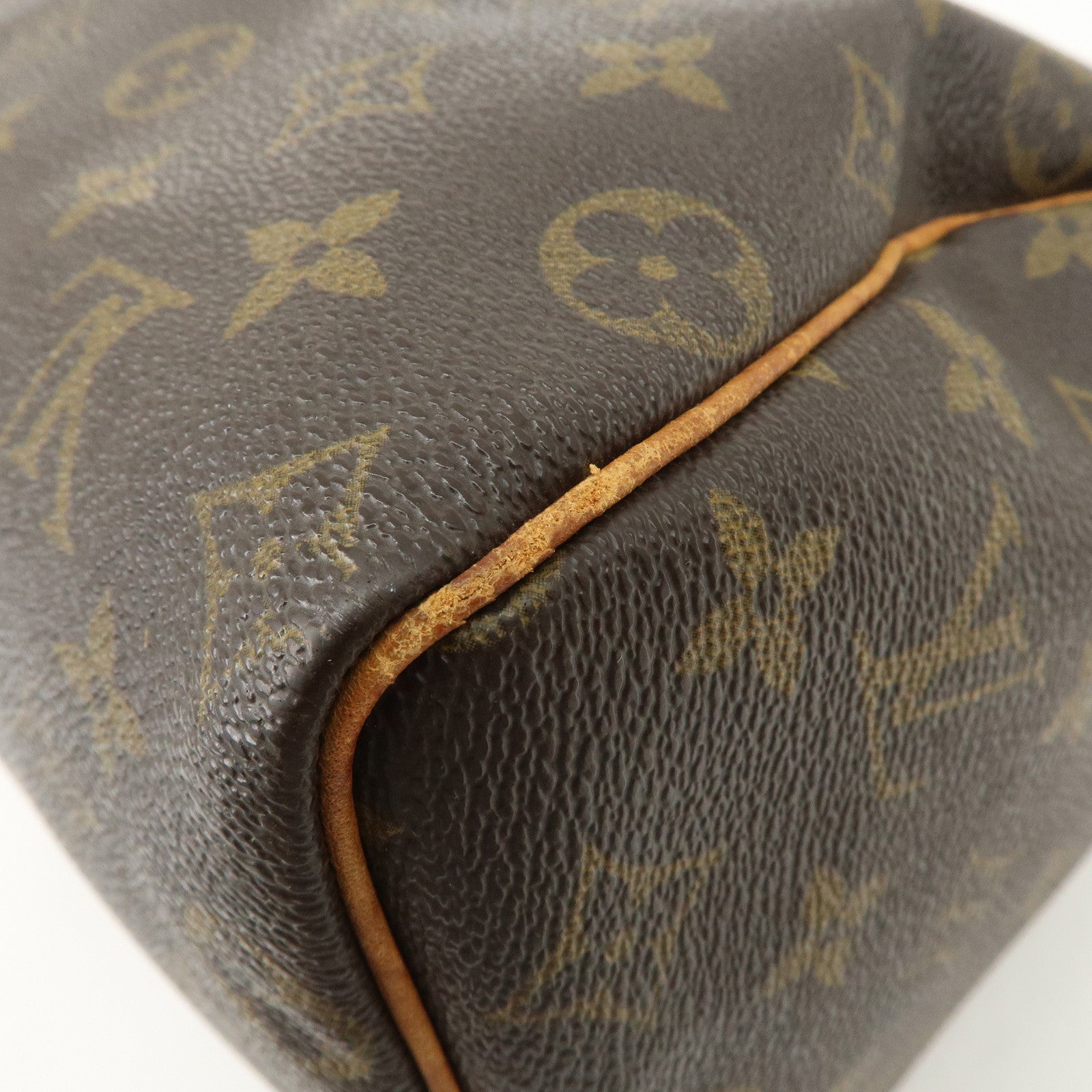 Louis Vuitton Monogram Speedy 25 Boston Bag Hand Bag Brown M41528