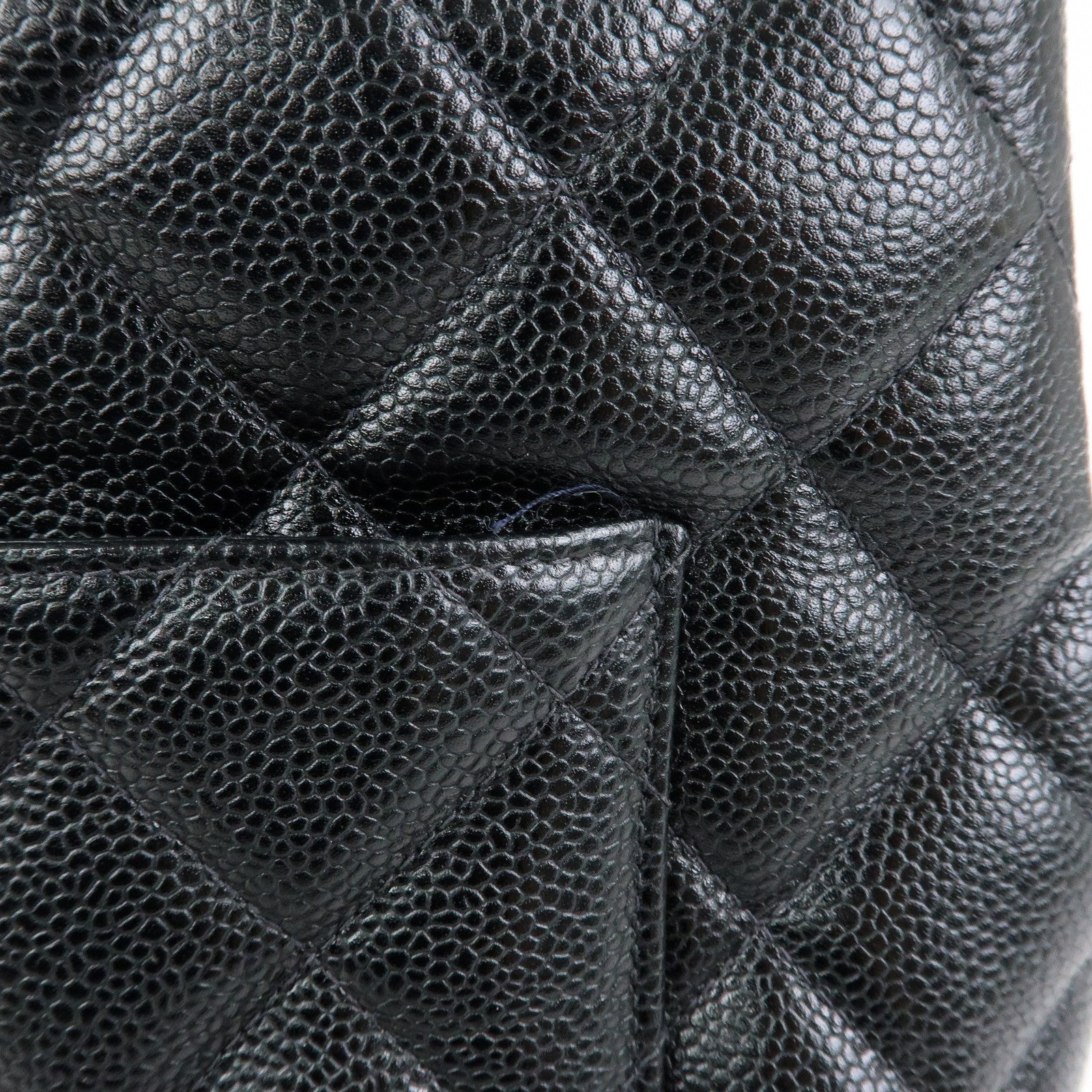 CHANEL Matelasse COCO Mark Medallion Tote Bag Hand Bag Black A01804