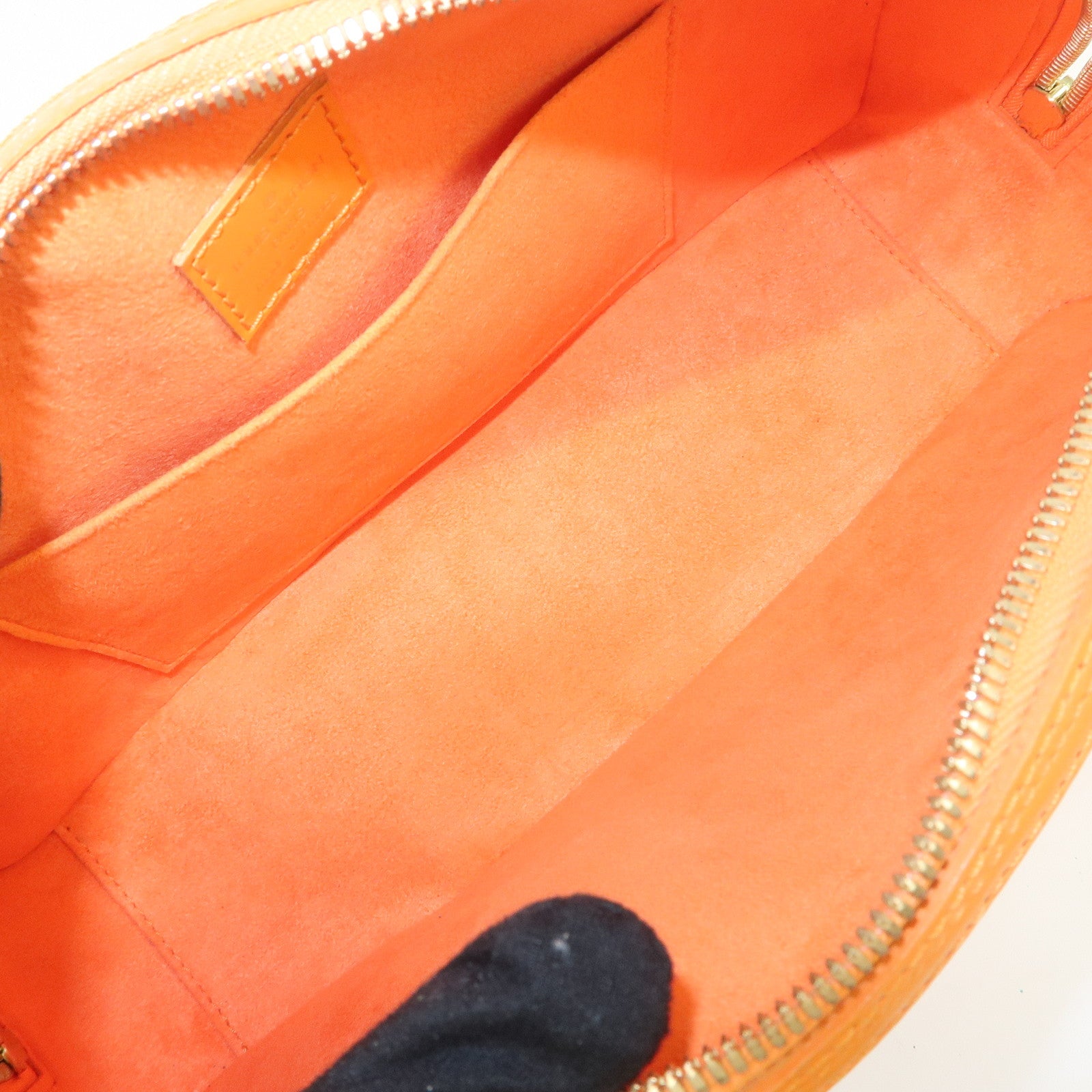 Louis Vuitton Epi Leather Jasmine Hand Bag Mandarin M5208H