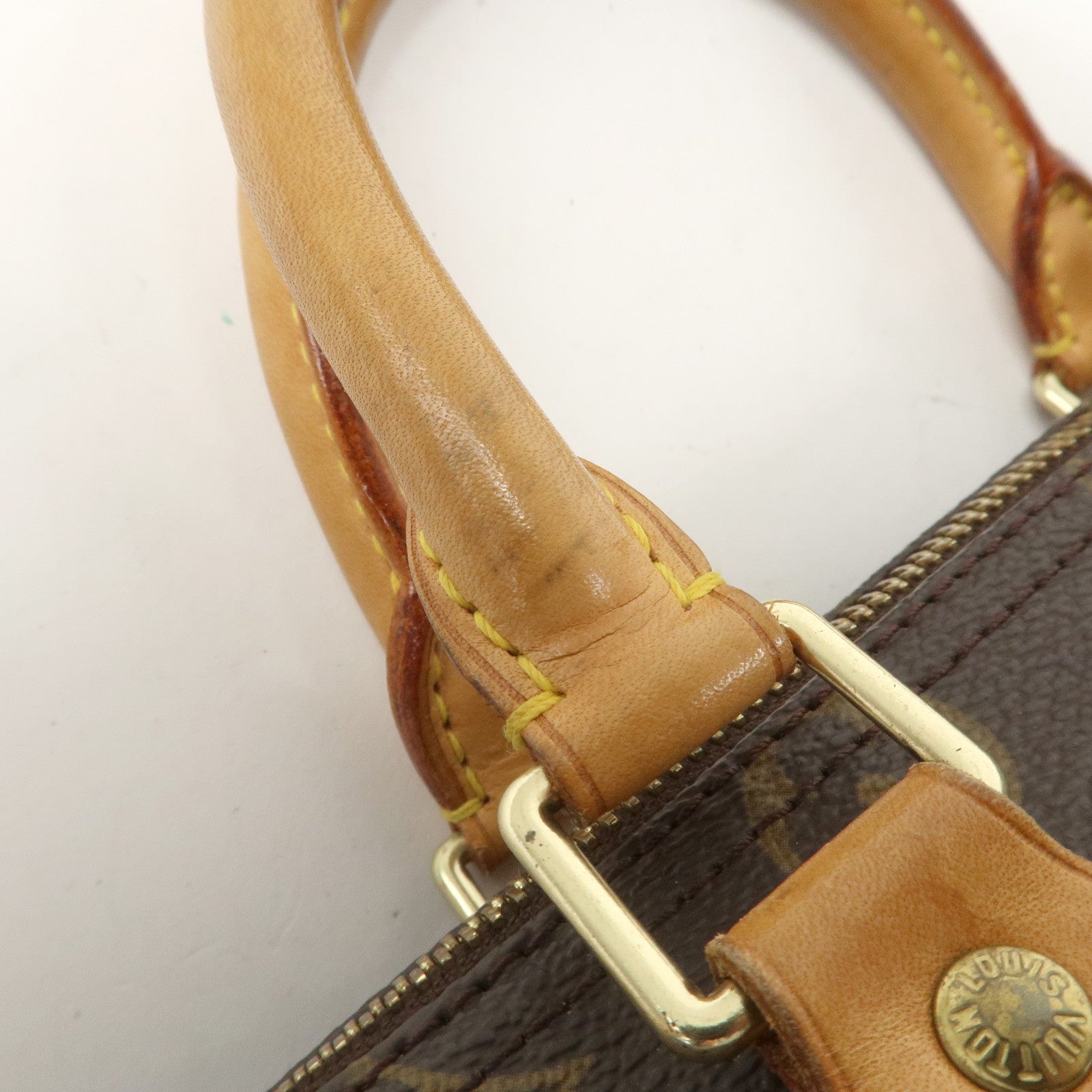Louis Vuitton Monogram Speedy 25 Boston Bag Hand Bag Brown M41528