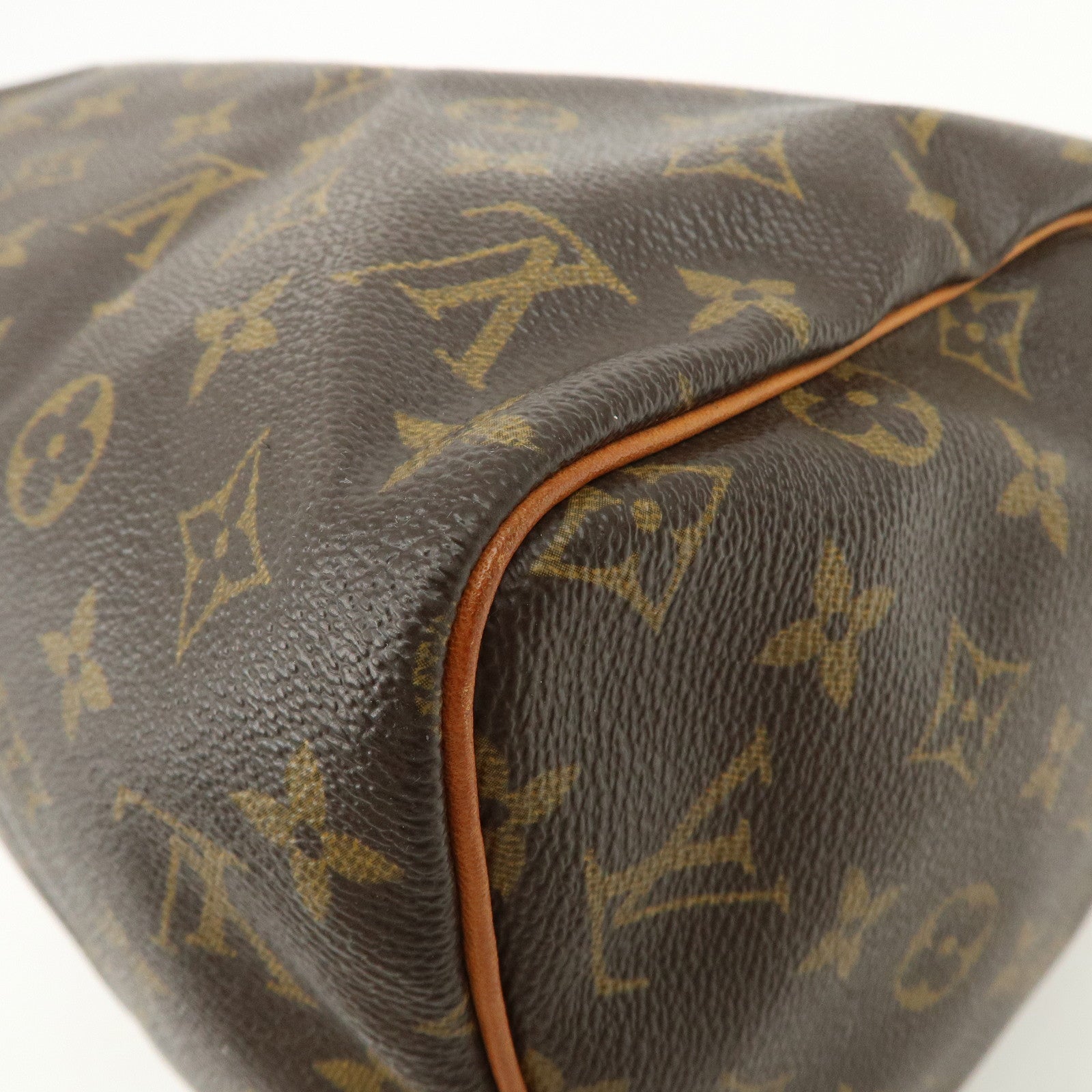 Louis Vuitton Monogram Speedy 30 Boston Bag Hand Bag Brown M41526