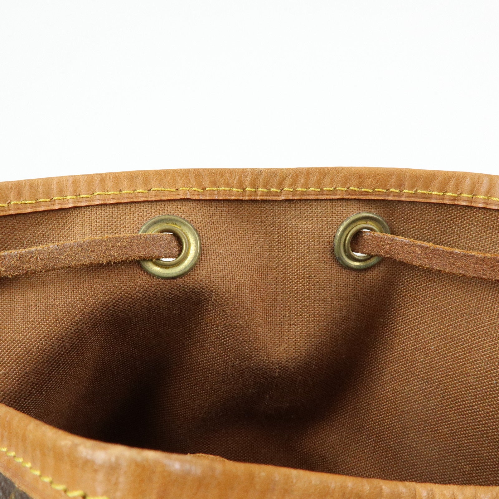 Louis Vuitton Monogram Petit Noe Shoulder Bag Brown M42226