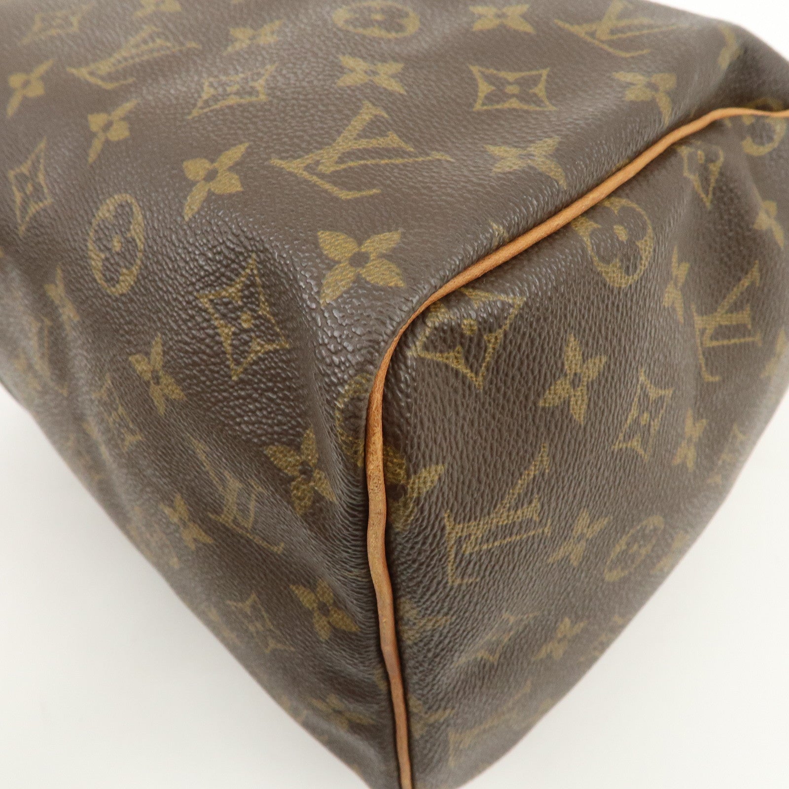 Louis Vuitton Monogram Speedy 30 Boston Bag Hand Bag Brown M41526