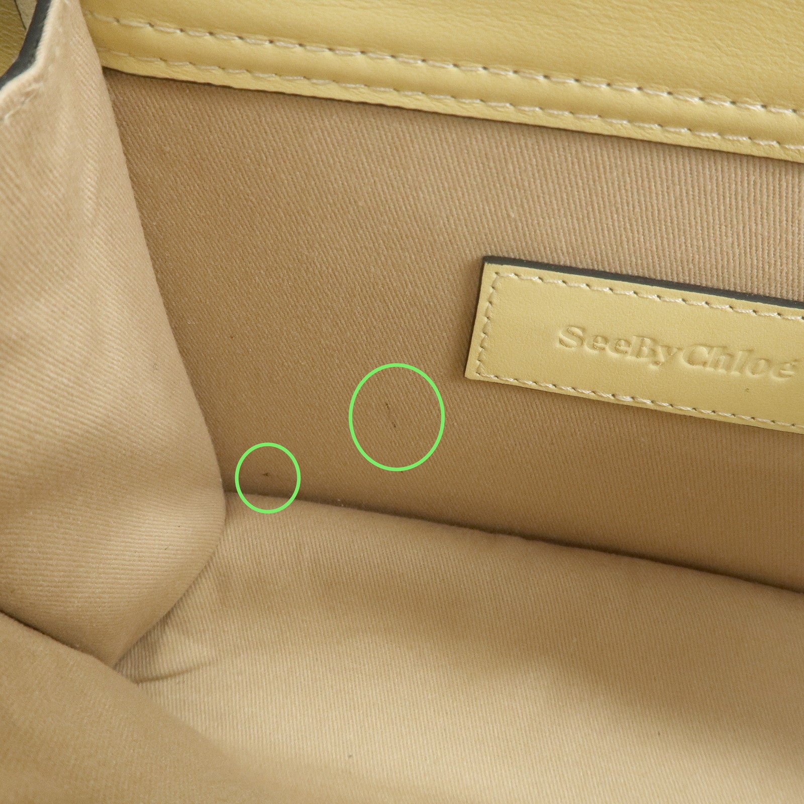 Chloe See By Chloe Tilda Leather 2WAY Bag Hand Bag 01-22-52-65