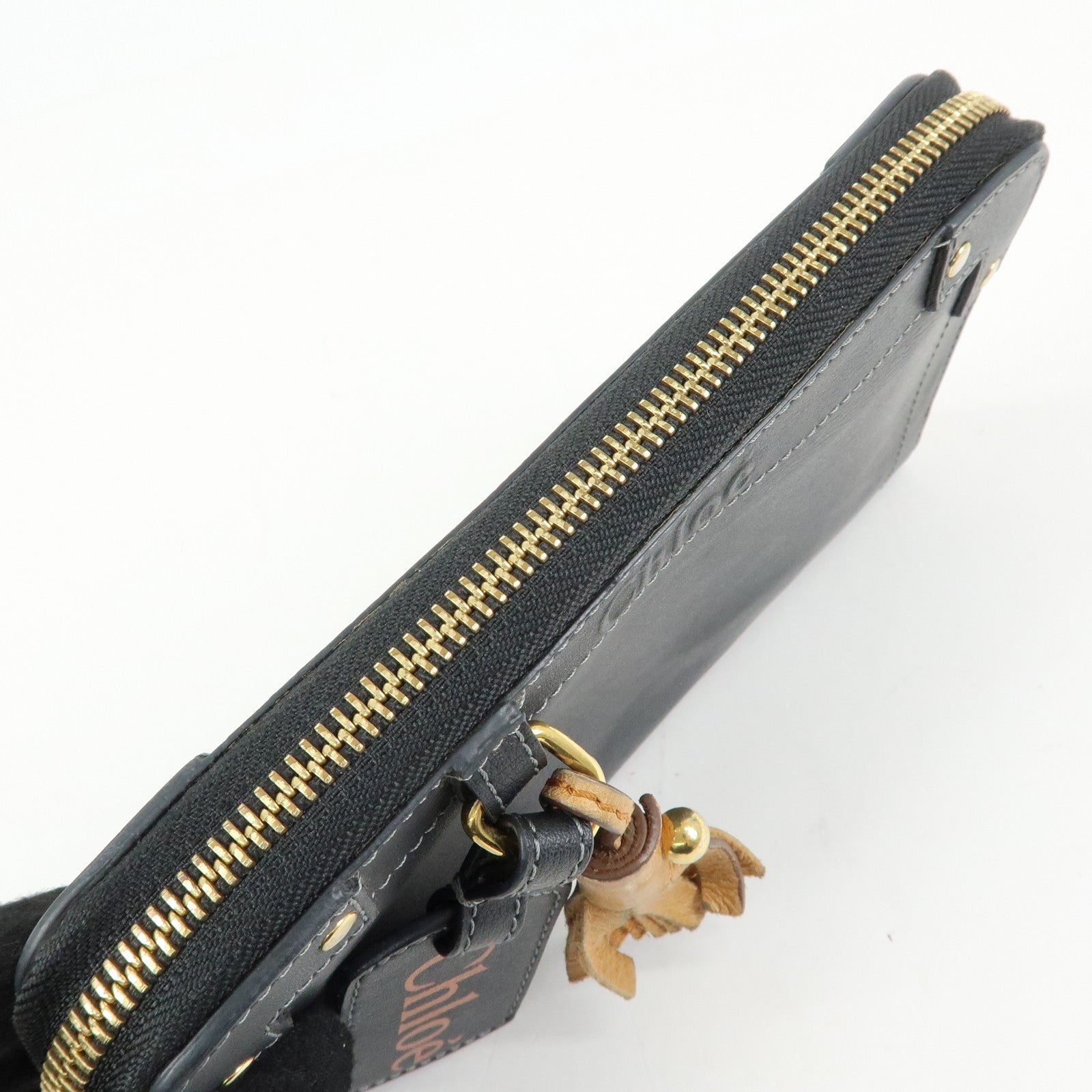 Chloe Paddington Eden Leather Set of Wallet Black