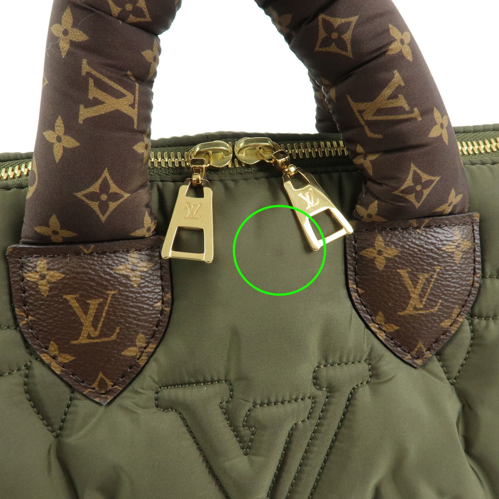 Louis Vuitton LV Pillow Speedy Bandouliere 25 2Way Bag Khaki M59009