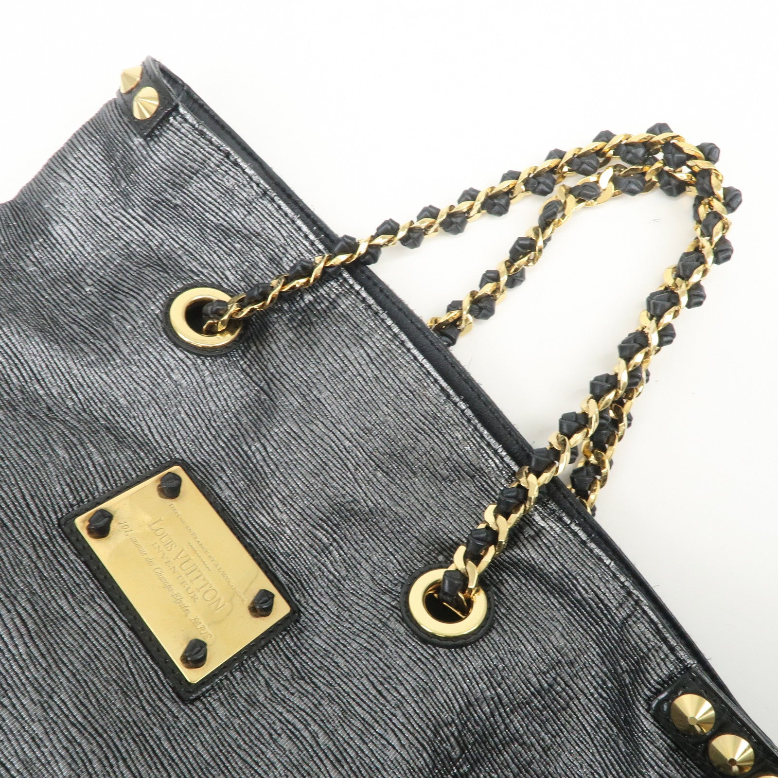 Louis Vuitton Dubourge Neo Alma Chain Tote Bag Black M40284