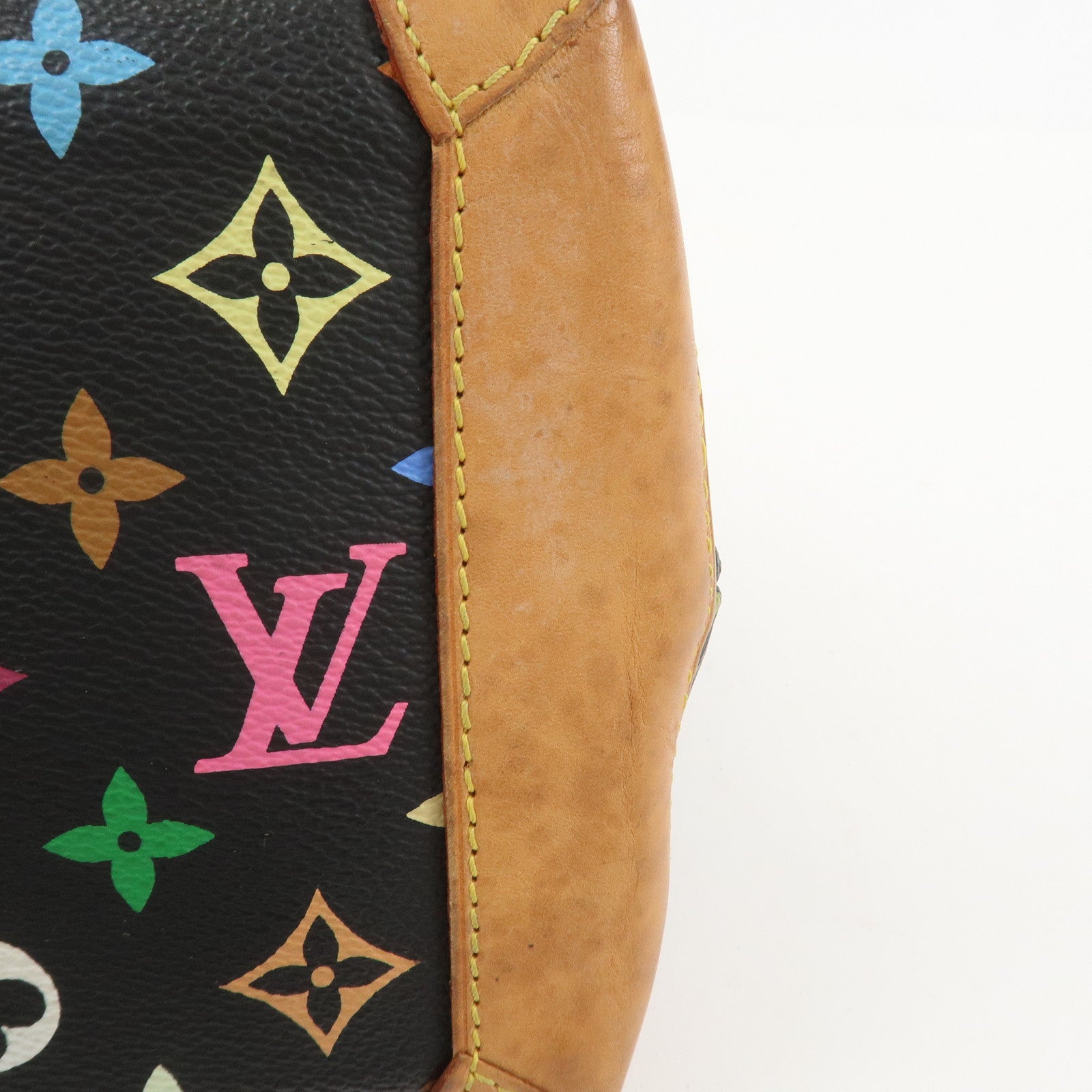 Louis Vuitton Monogram Multicolor Audra Hand Bag Noir Black M40048