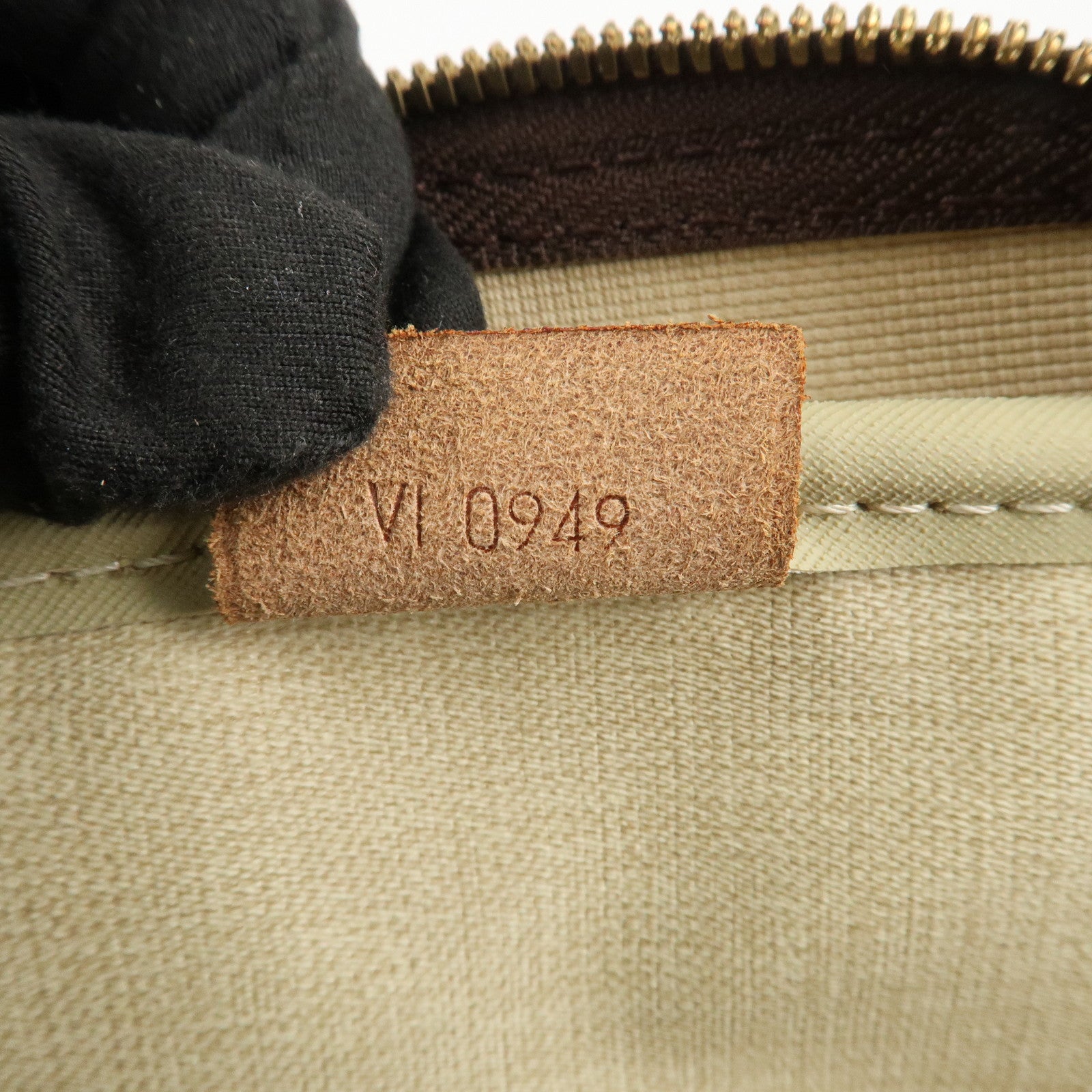 Louis Vuitton Monogram Deauville Hand Bag Brown M47270 Used