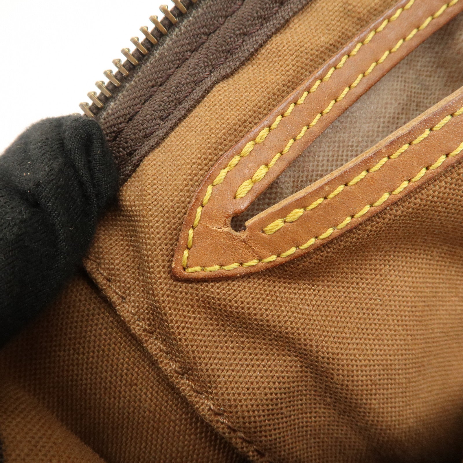 Louis Vuitton Monogram Speedy 40 Hand Bag Boston Bag Brown M41522