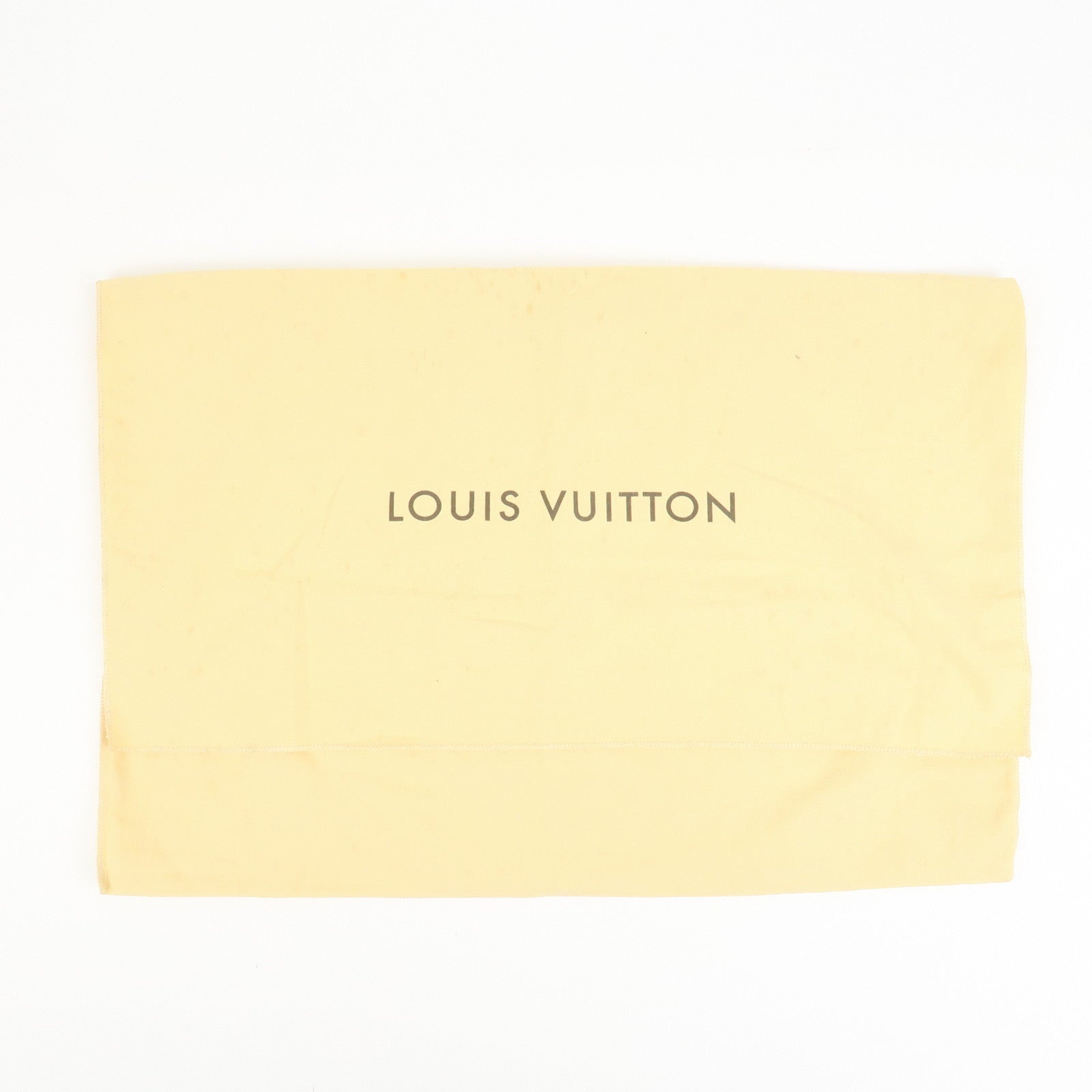 Louis Vuitton Set of 17 Dust Bag Storage Bag Flap Drawstring Beige