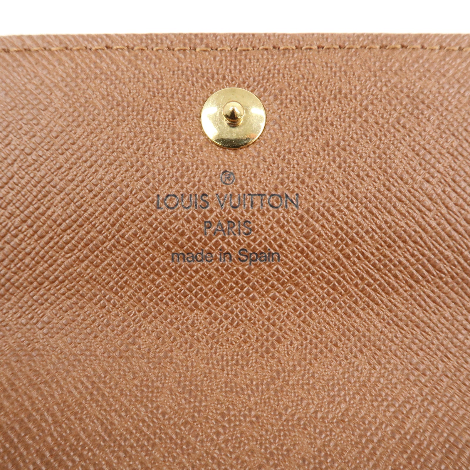 Louis Vuitton Monogram Portefeuille Alexandra Wallet Brown M60047