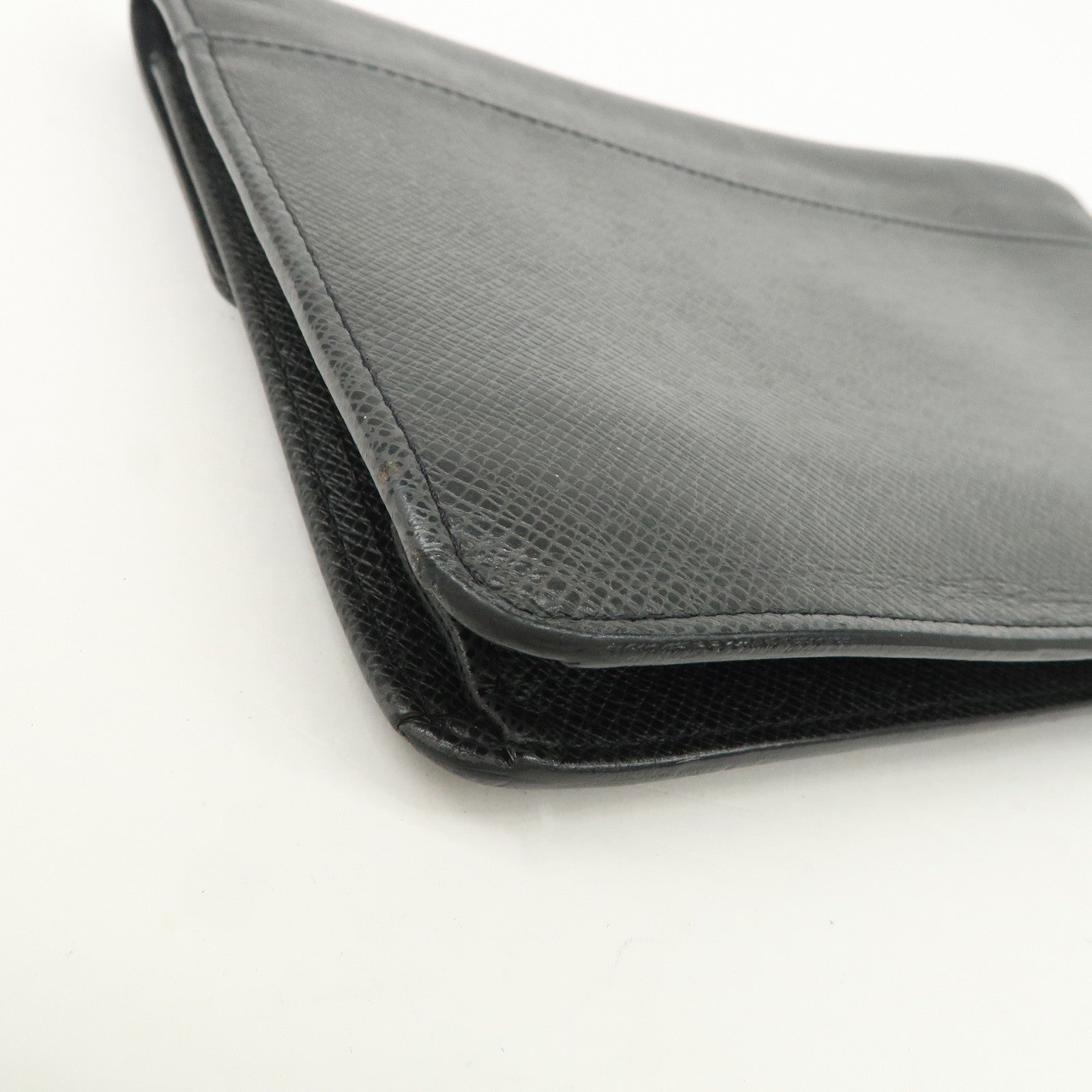 Louis Vuitton Taiga Leather Selenga Clutch Bag Ardoise M30782