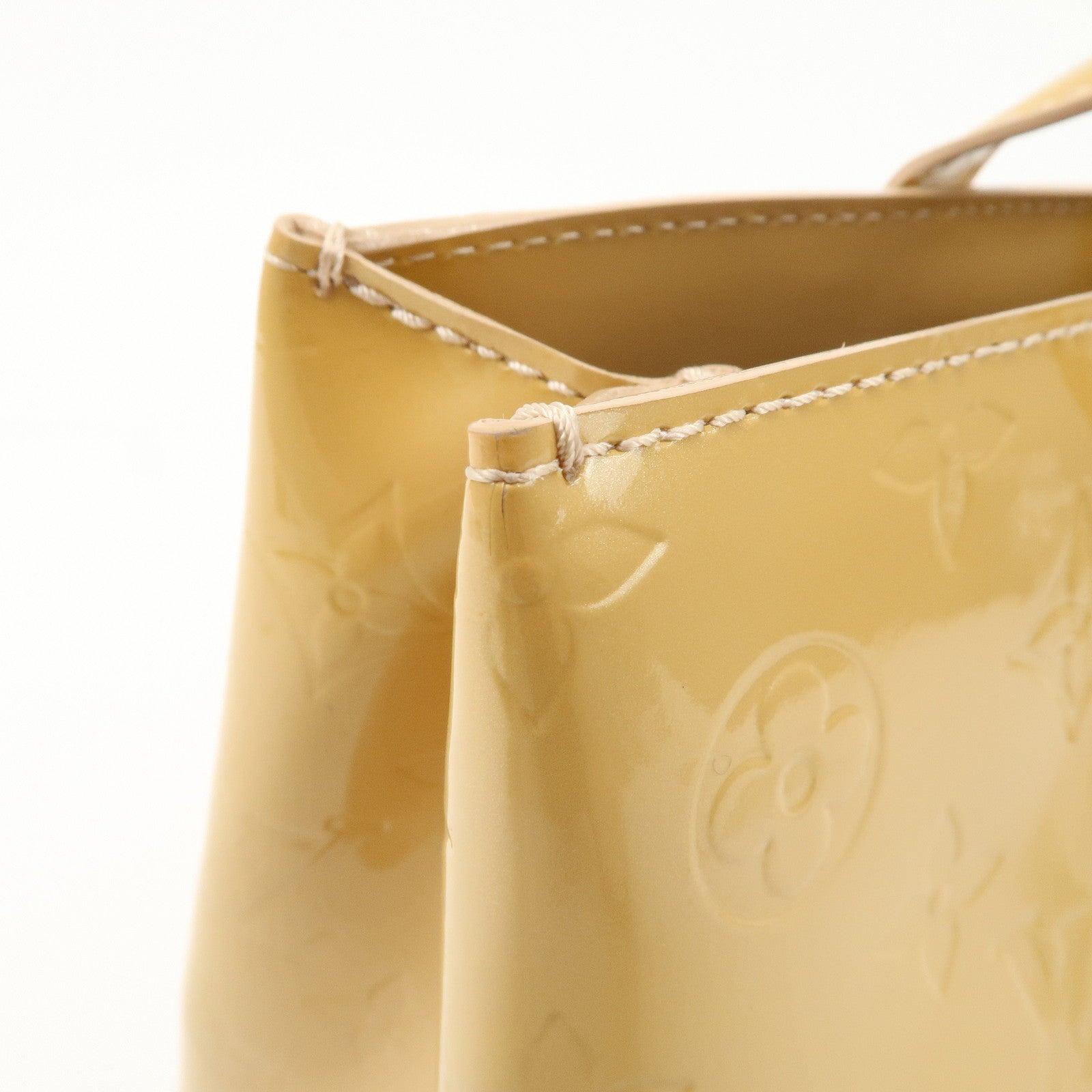 Louis Vuitton Monogram Vernis Wilshire PM Hand Bag M91642 Used