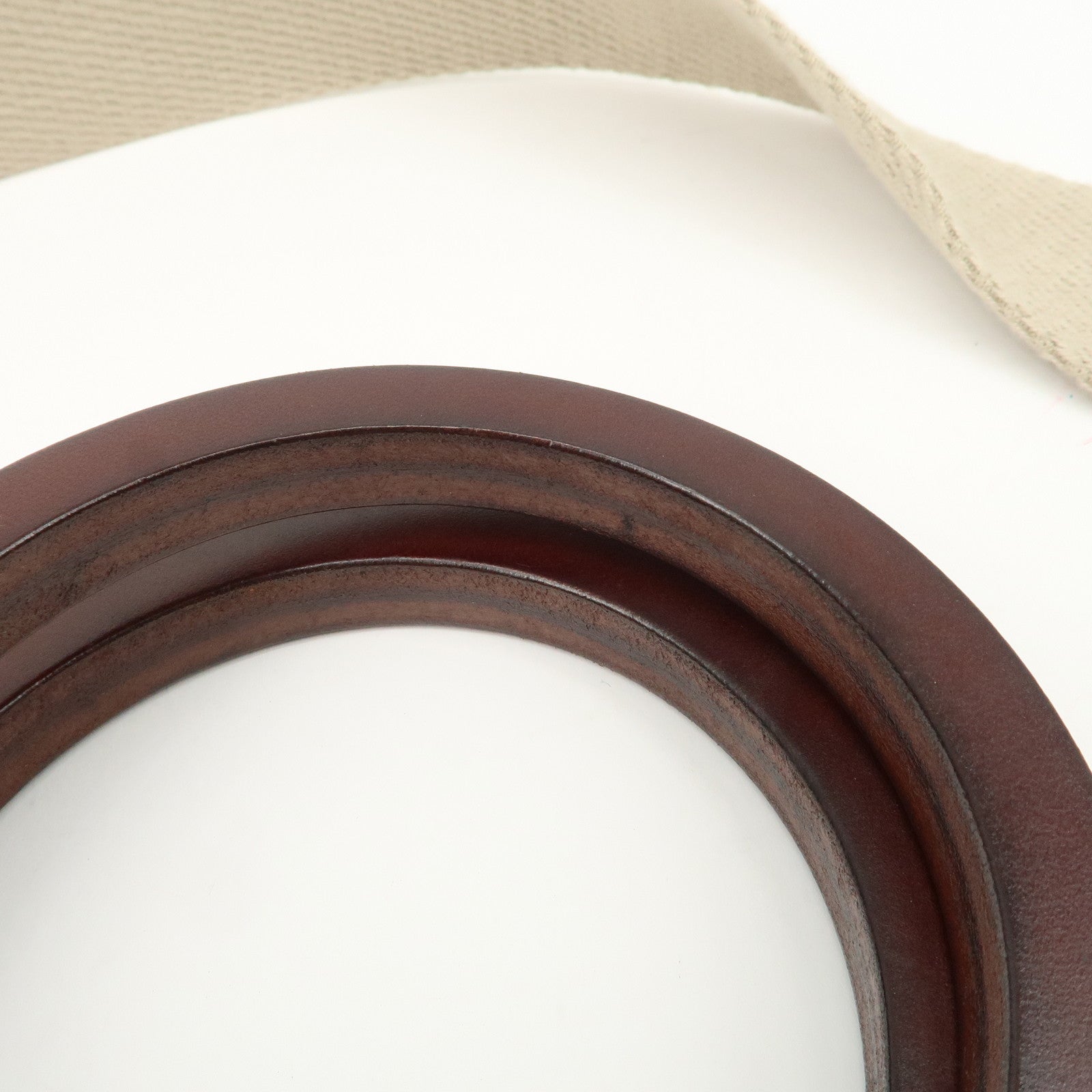 FENDI Leather Canvas Sunshine Medium Tote Bag Natural 8BH386