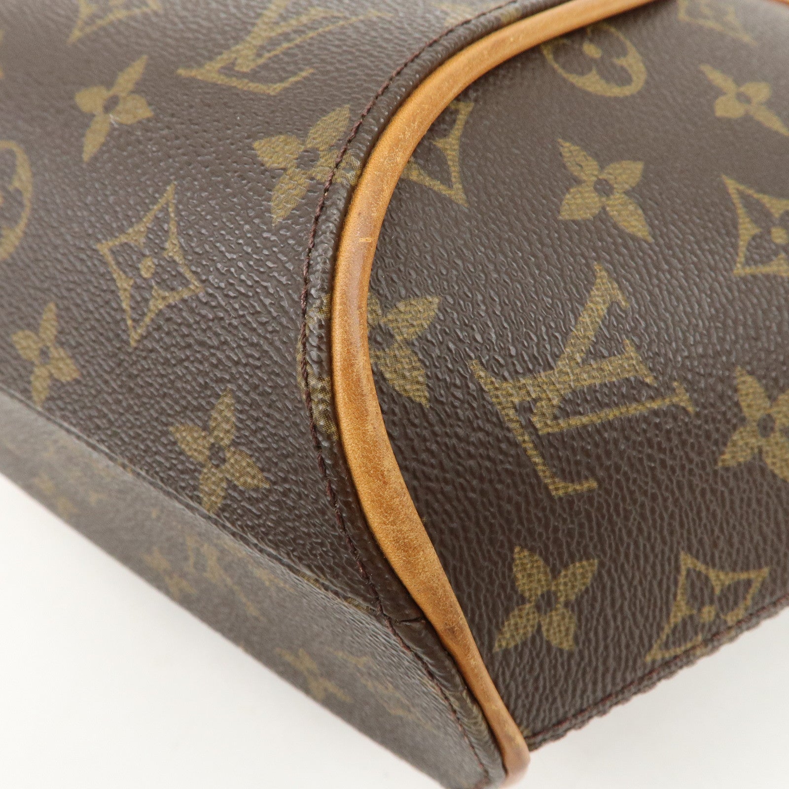 Louis Vuitton Monogram Ellipse PM Hand Bag Brown M51127