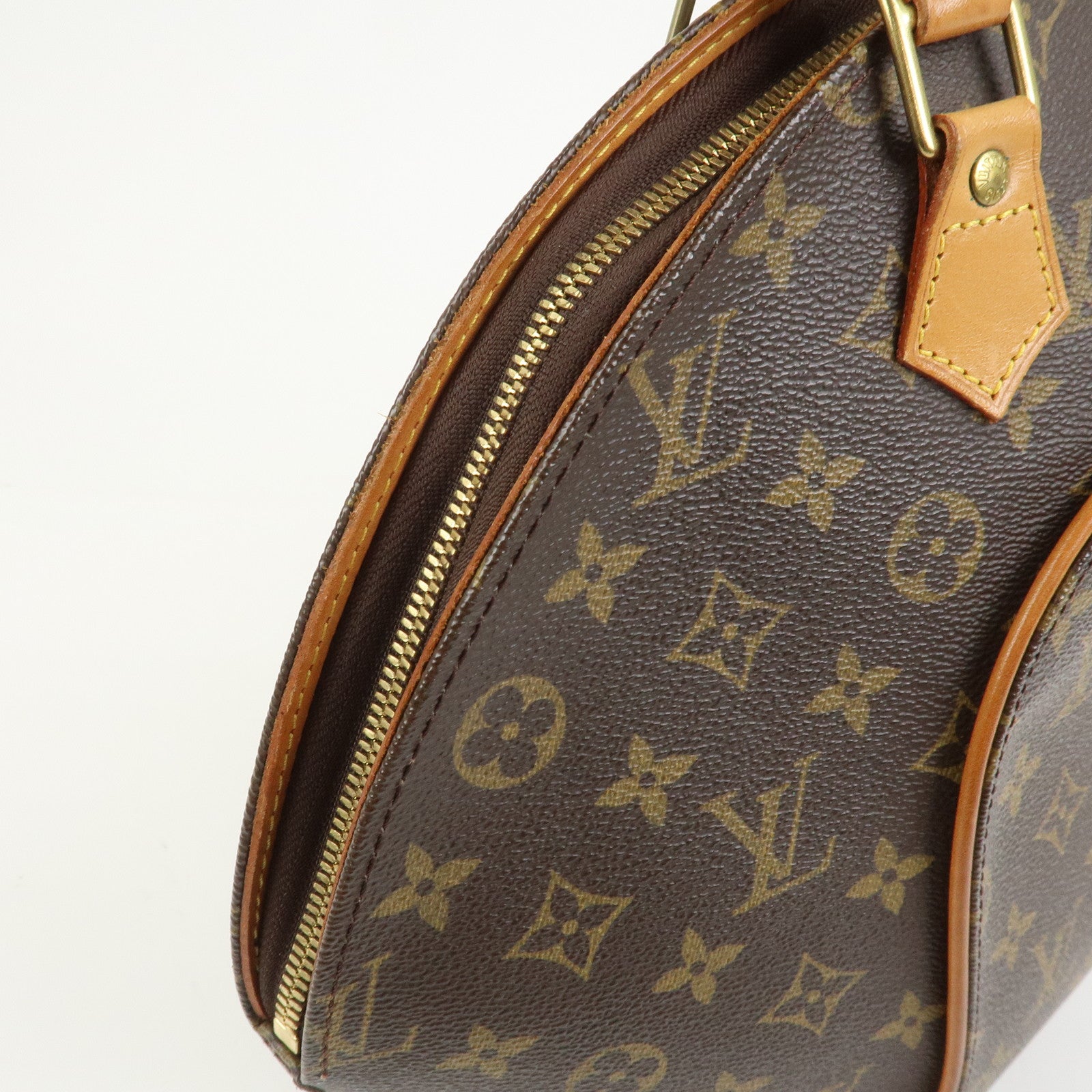 Louis Vuitton Monogram Ellipse MM Hand Bag Brown M51126
