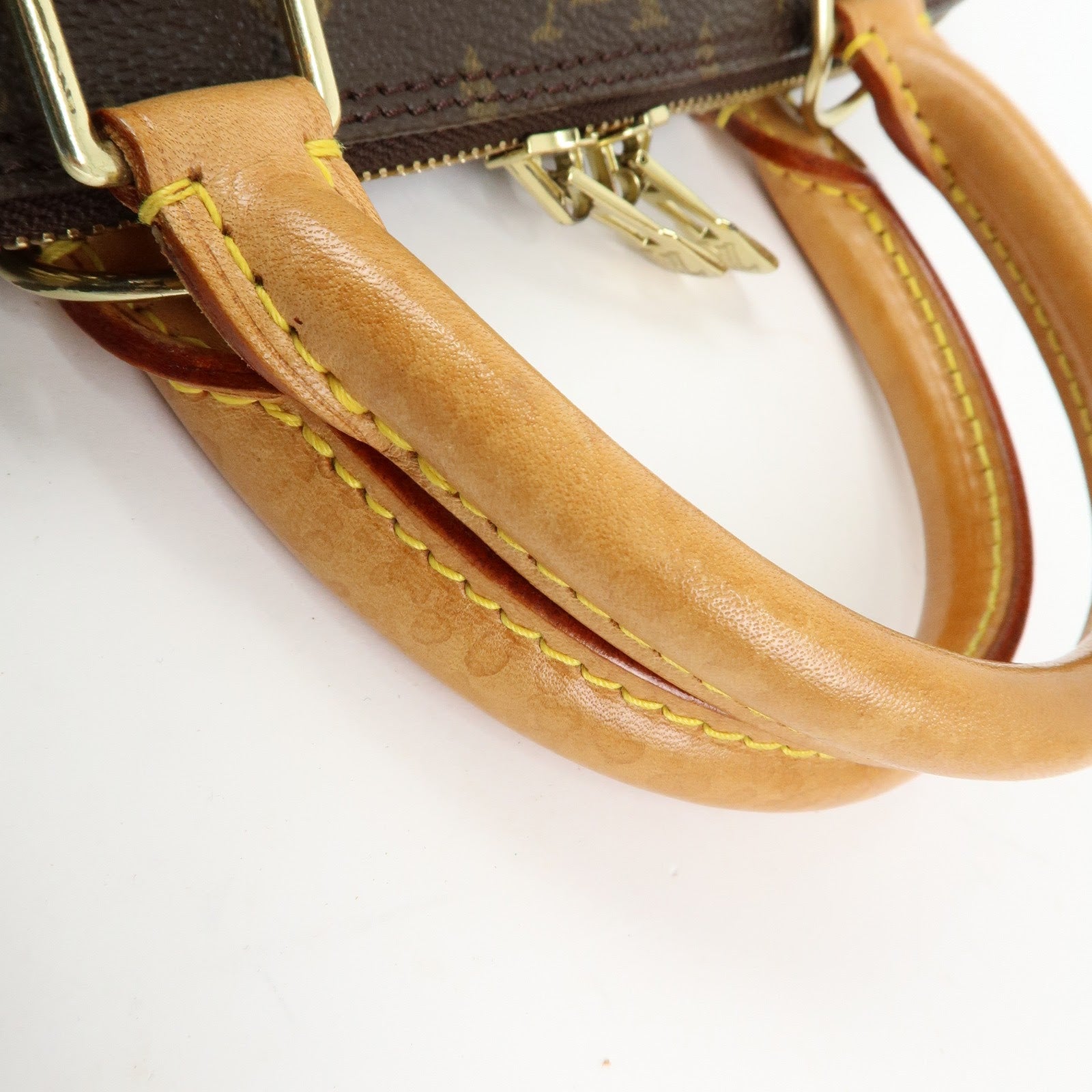 Louis Vuitton Monogram Alma Hand Bag Brown M51130