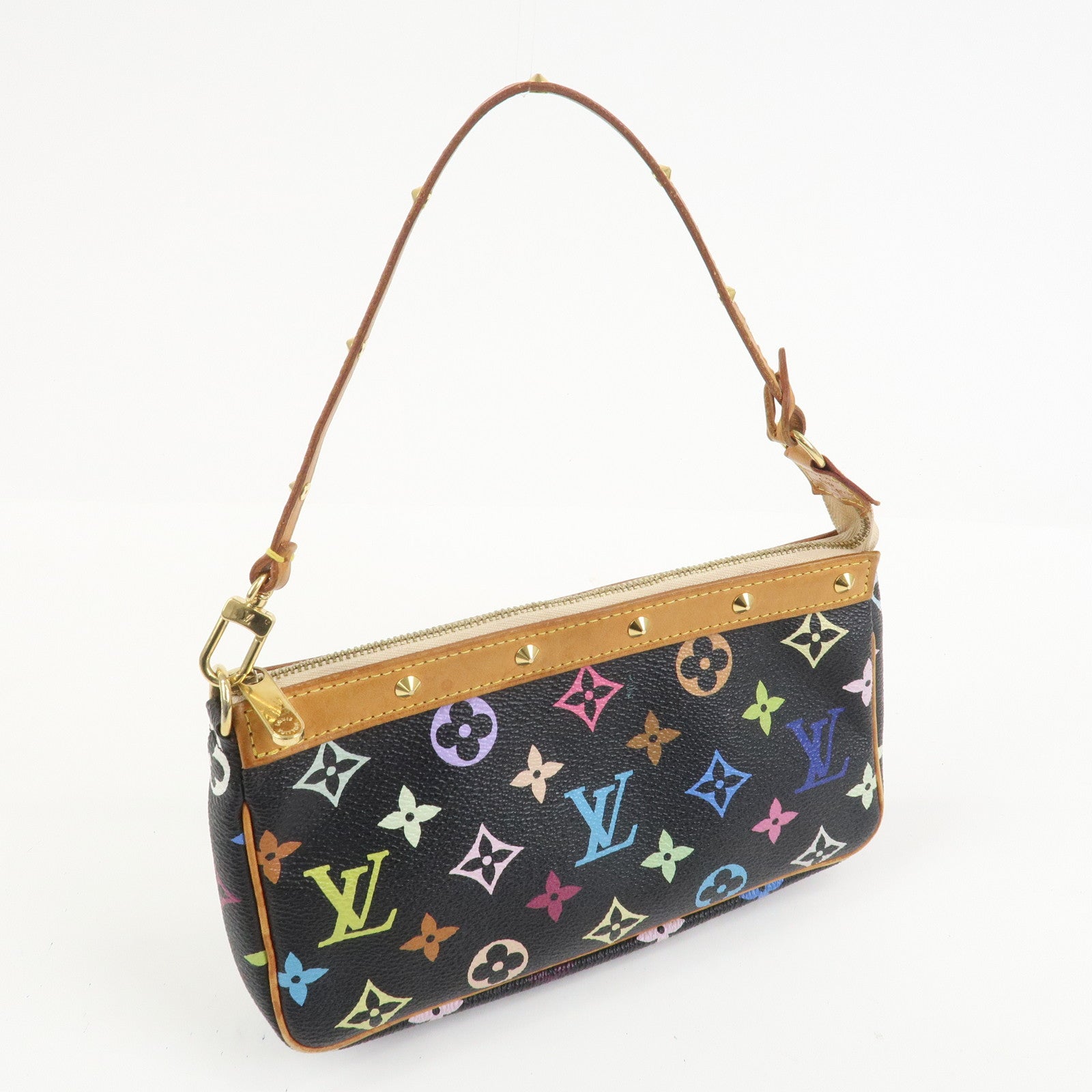 Louis Vuitton Monogram Multicolor Pochette Accessoires Noir M92648