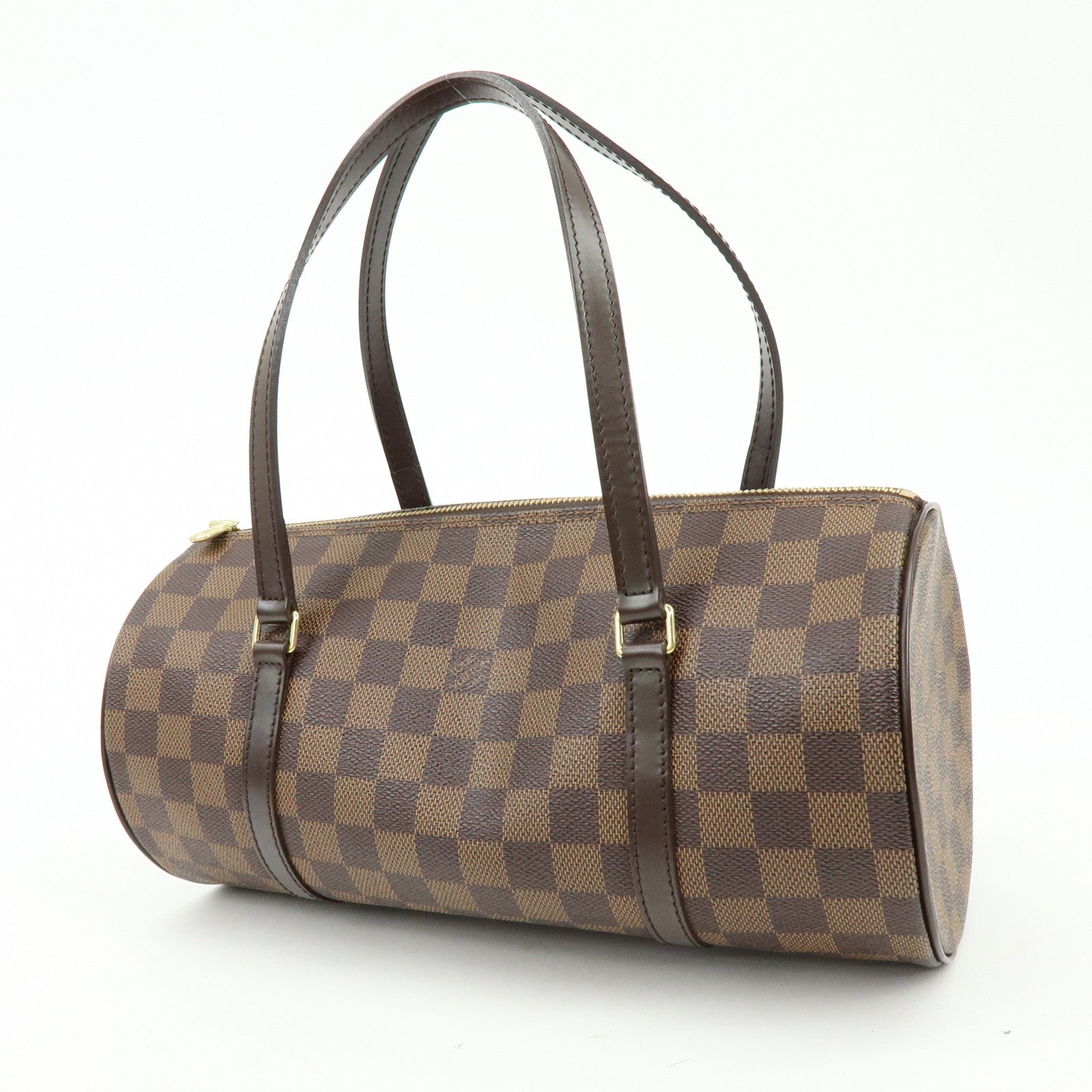 Louis Vuitton Damier Ebene Papillon 30 Hand Bag Brown N51303