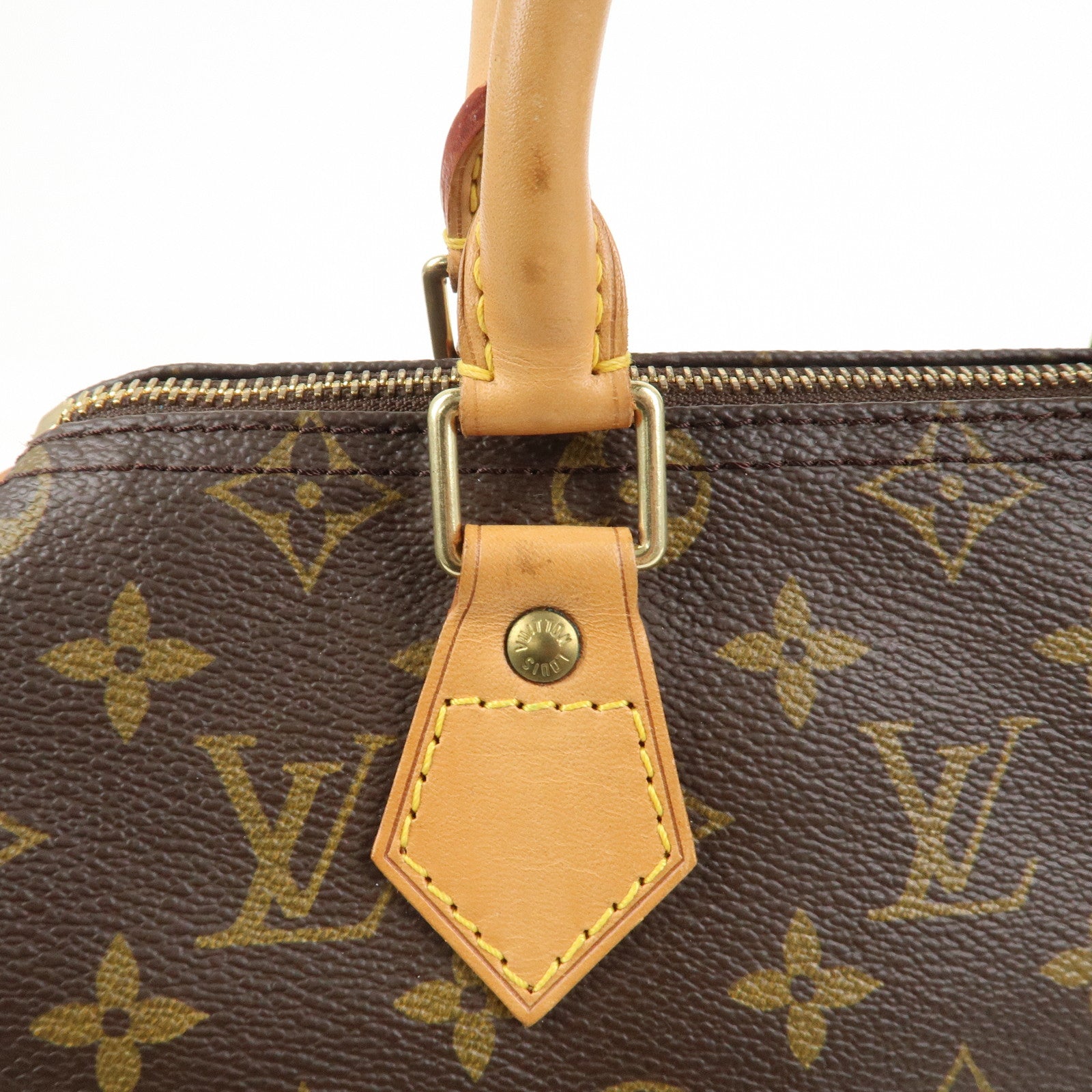 Louis Vuitton Monogram Speedy 25 Boston Bag Hand Bag Brown M41528