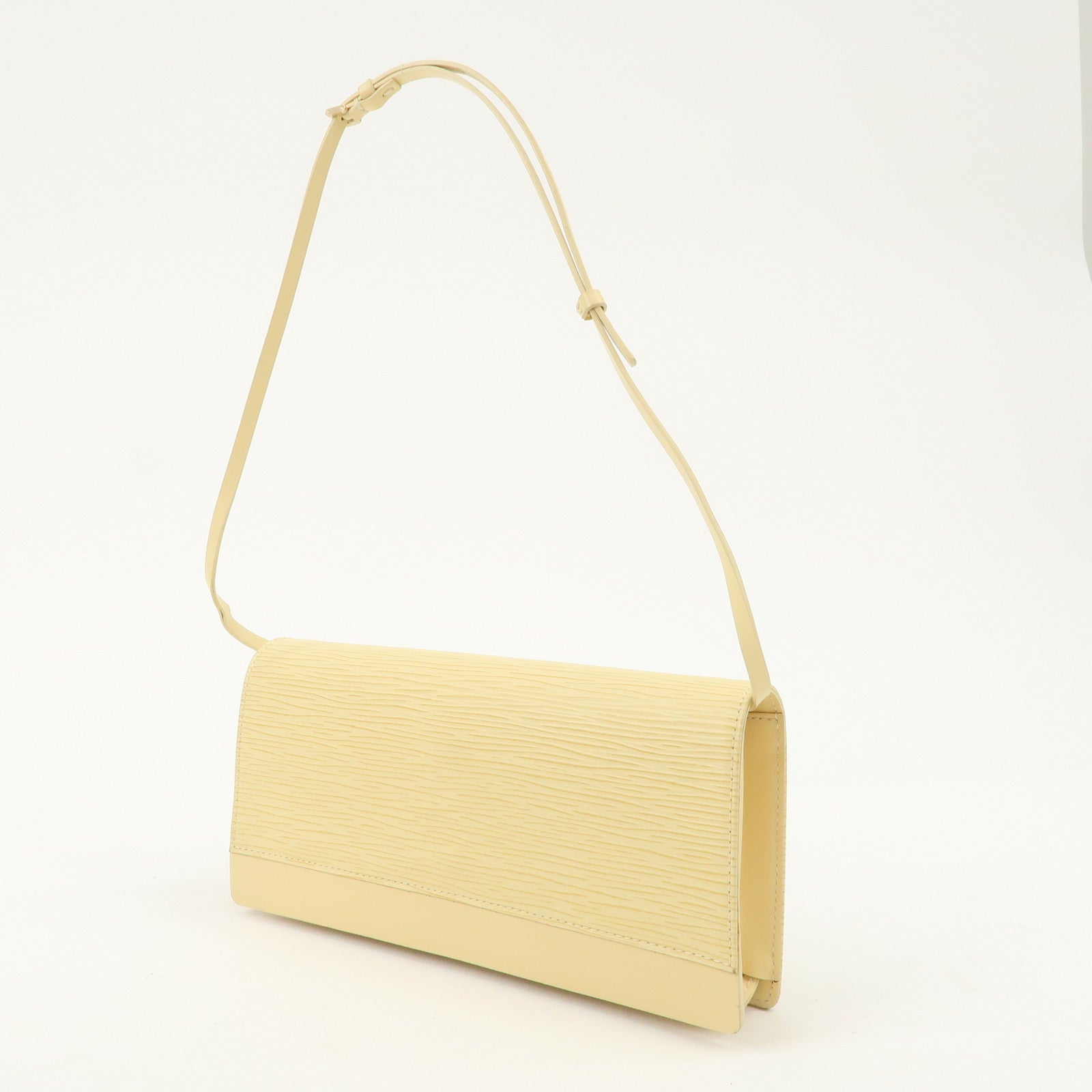 Louis Vuitton Epi Leather Honfleur Shoulder Bag Vanille M5273A