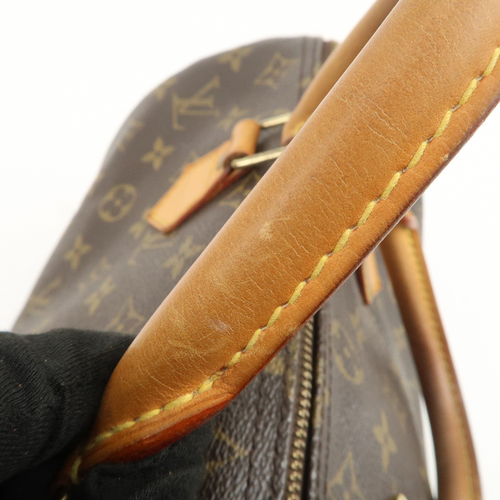 Louis Vuitton Monogram Speedy 30 Boston Bag Hand Bag Brown M41526