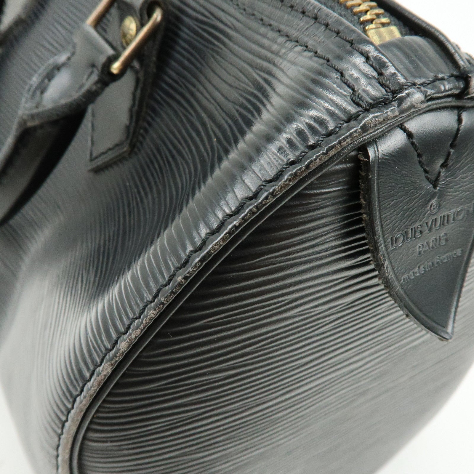 Louis Vuitton Epi Speedy 25 Boston Bag Hand Bag Noir Black M43012