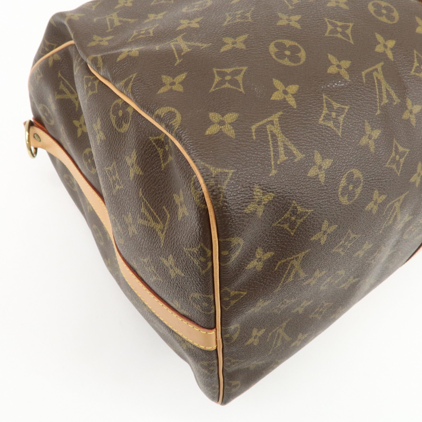 Louis Vuitton Monogram Keep All Bandouliere 55 Boston Bag M41414