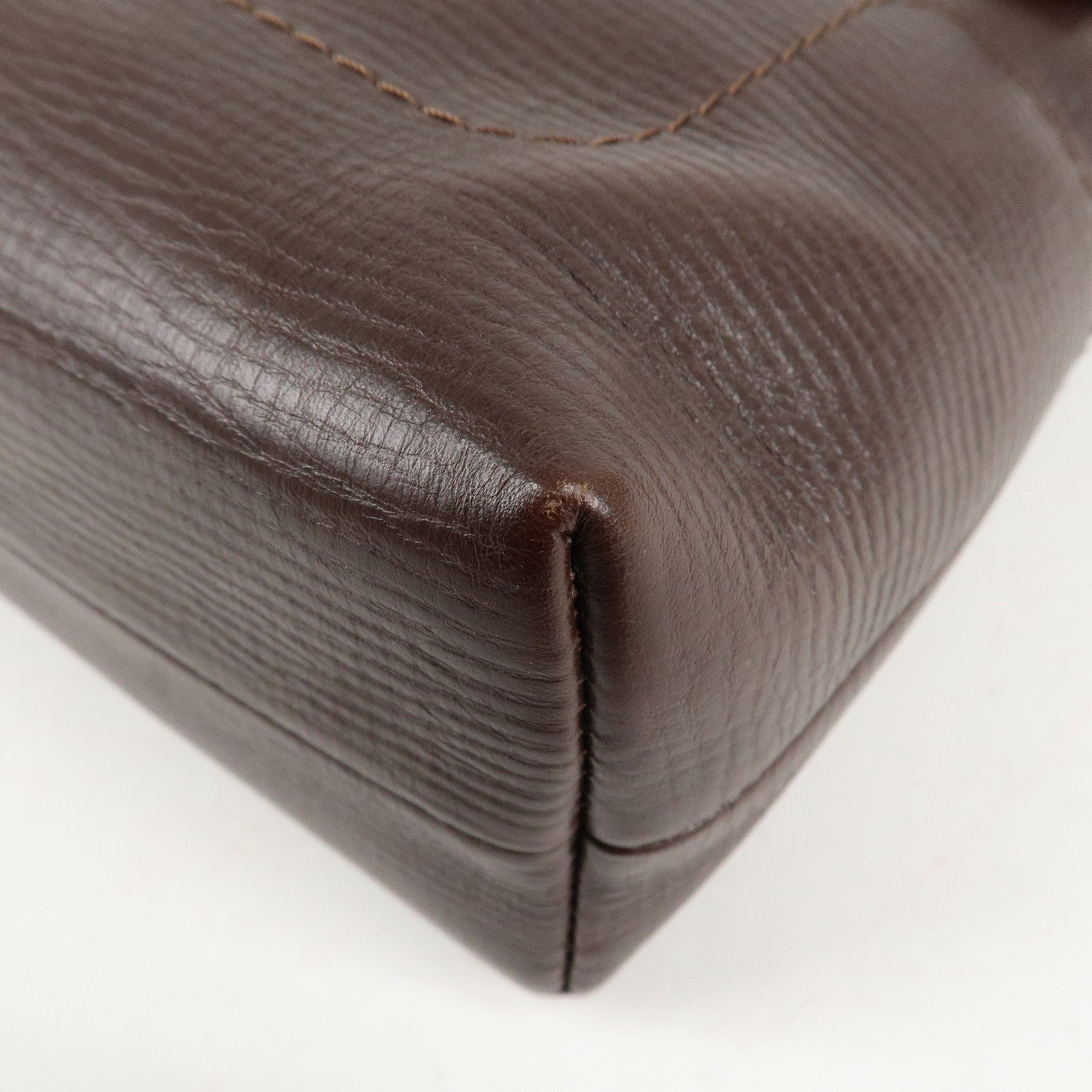Louis Vuitton Utah Yuma Shoulder Bag Cafe Brown M92995 Used