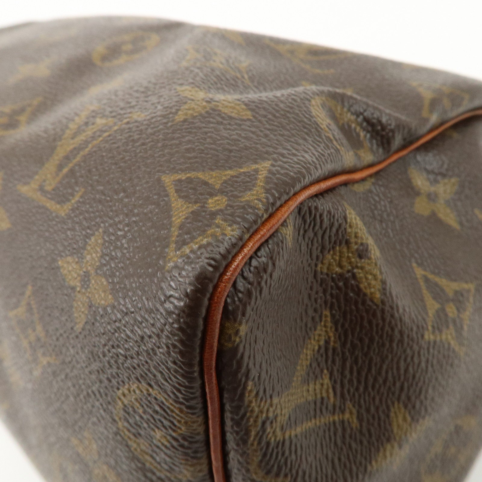 Louis Vuitton Monogram Speedy 25 Hand Bag Boston Bag M41528 Used