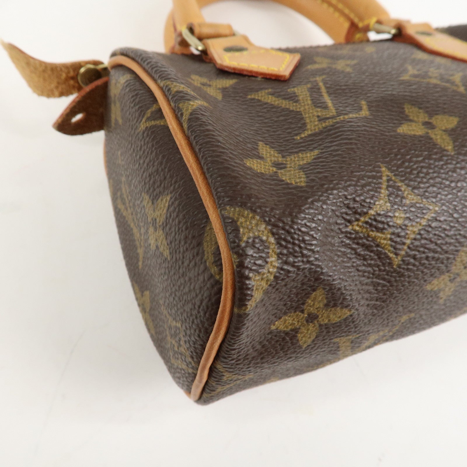 Louis Vuitton Monogram Mini Speedy & Strap M41534 J75010 Used