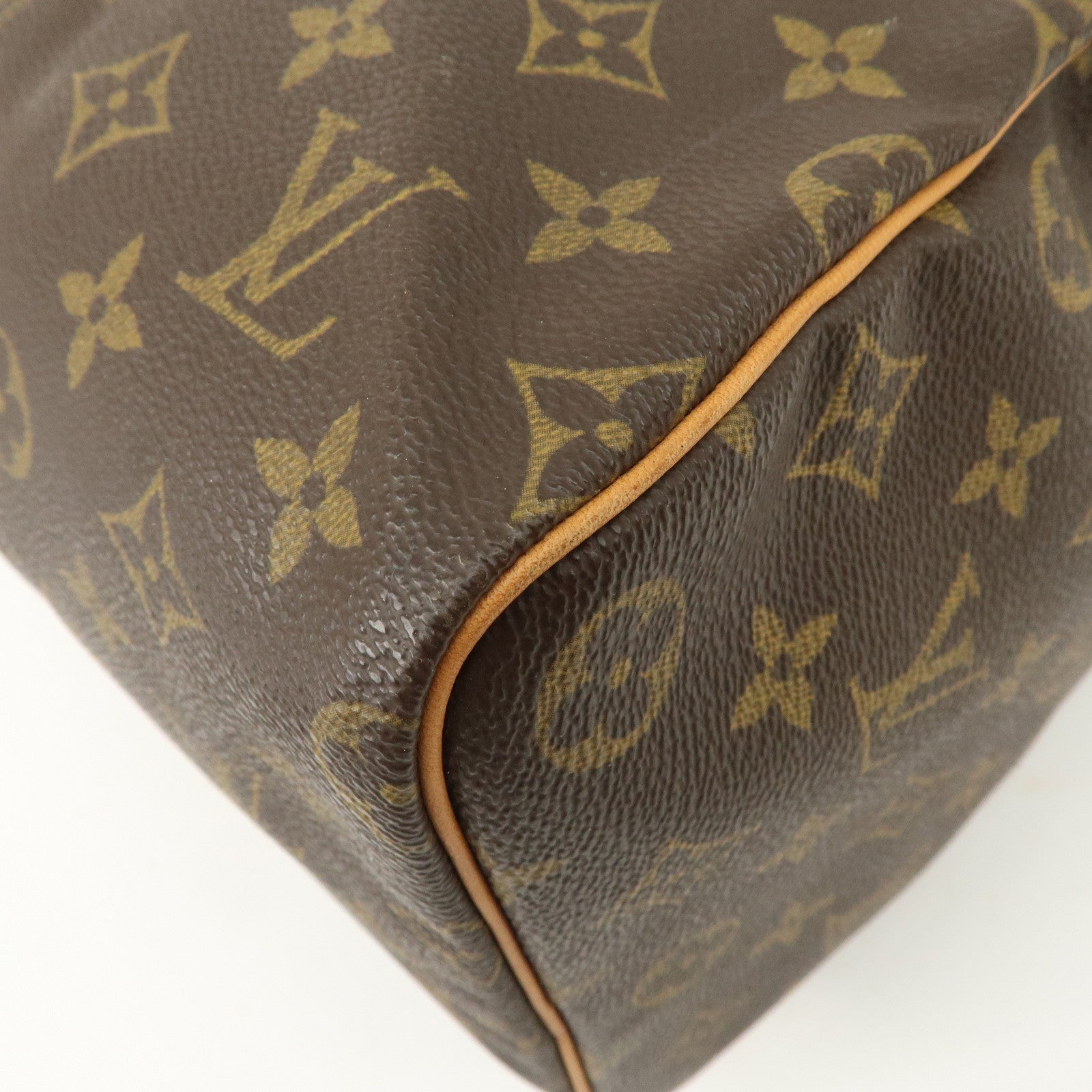 Louis Vuitton Monogram Speedy 40 Hand Bag Boston Bag M41522 Used