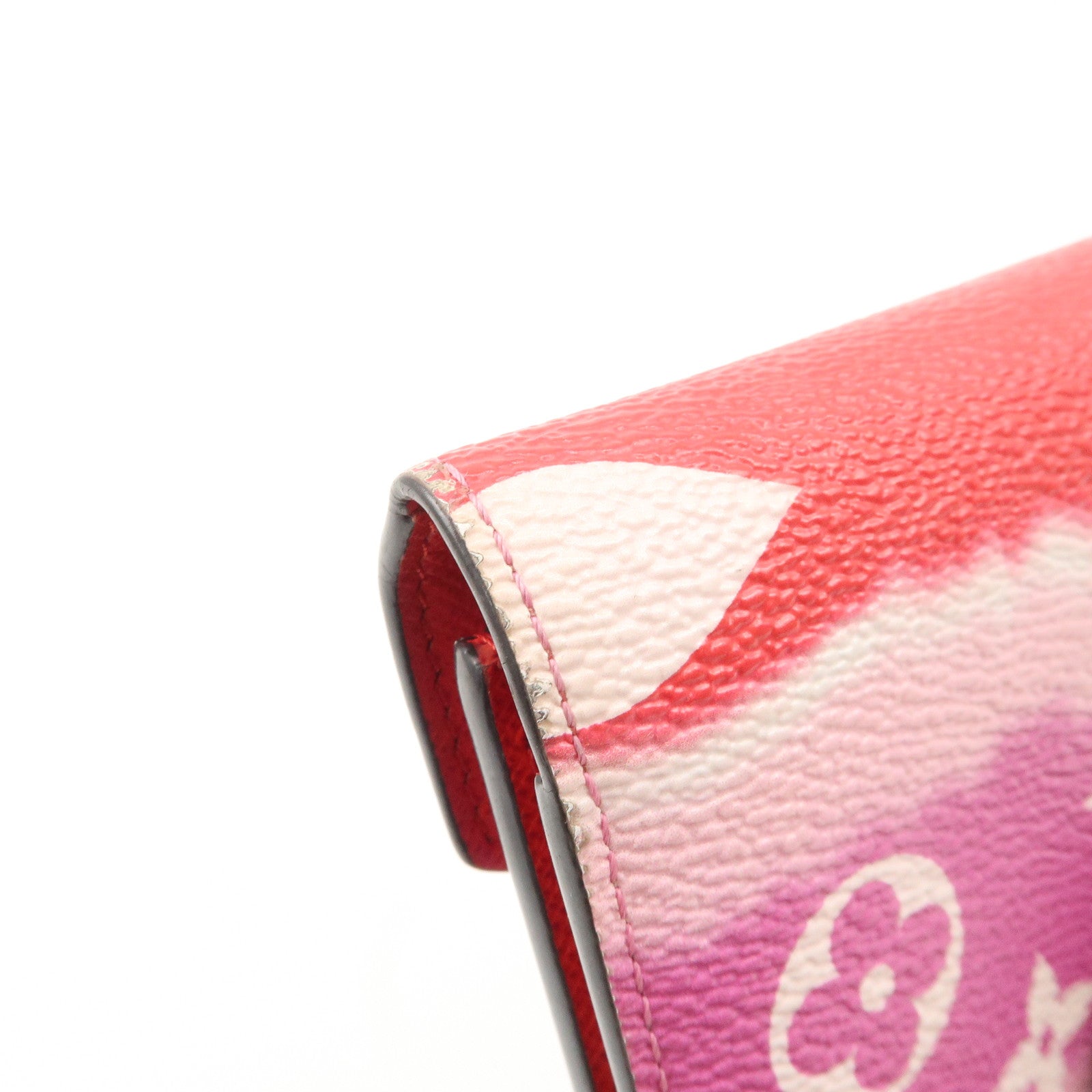 Louis Vuitton Escal Portefeuille Victorine Wallet Rouge M68842 Used