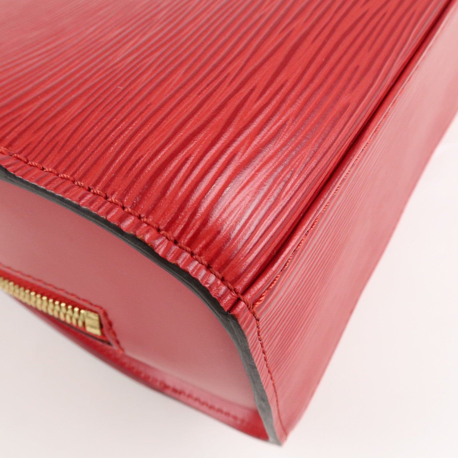 Louis Vuitton Epi Pont Neuf Hand Bag Castilian Red M52057 Used